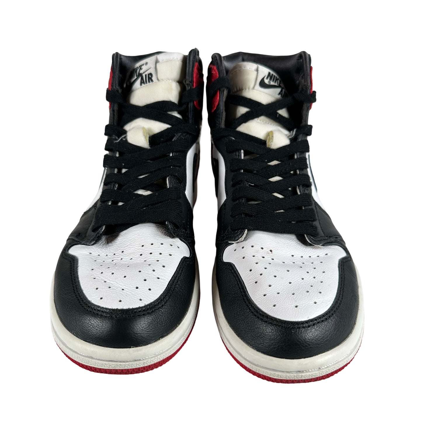 CD0461 016 AJ1 Satin Black Toe [USED] - 7 W (Used)