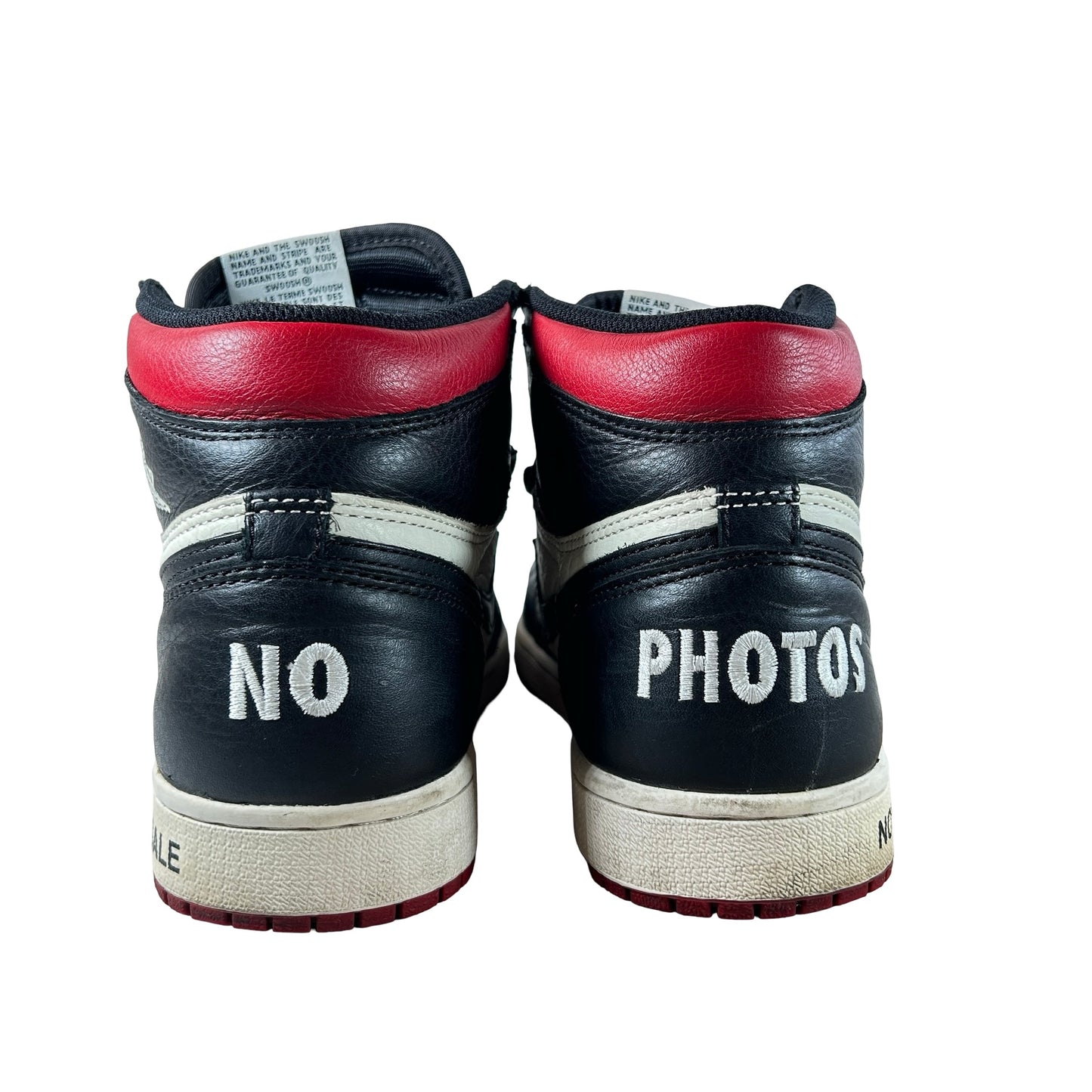 861428 106 Jordan 1 Retro High Not for Resale Varsity Red [USED] - 8.5 M (Used) (No Box)