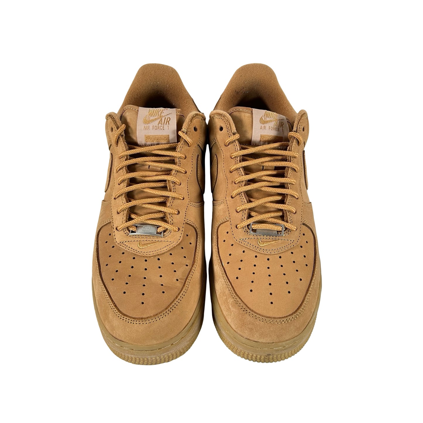 DN1555 200 Nike Air Force 1 Low SP Supreme Wheat [USED] - 11 M (Used)