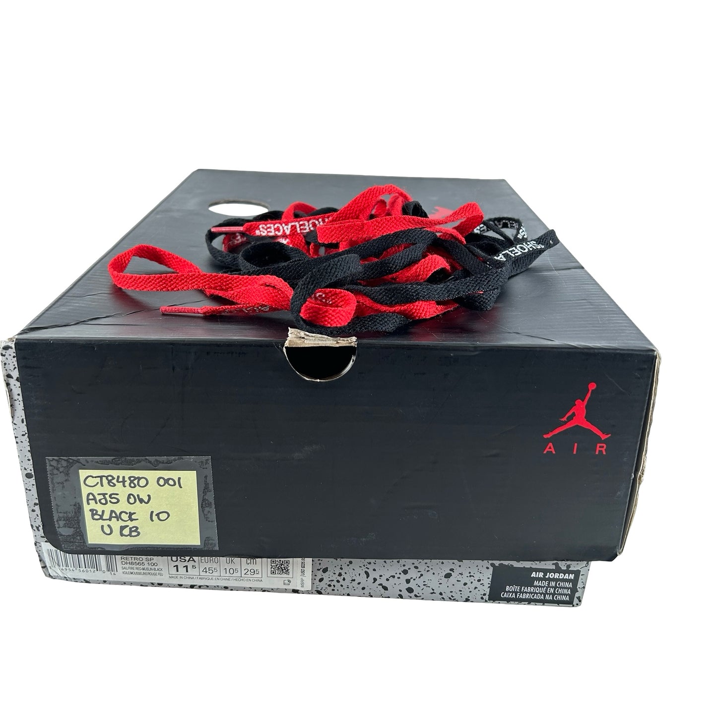 CT8480 001 Jordan 5 Blanco roto Negro