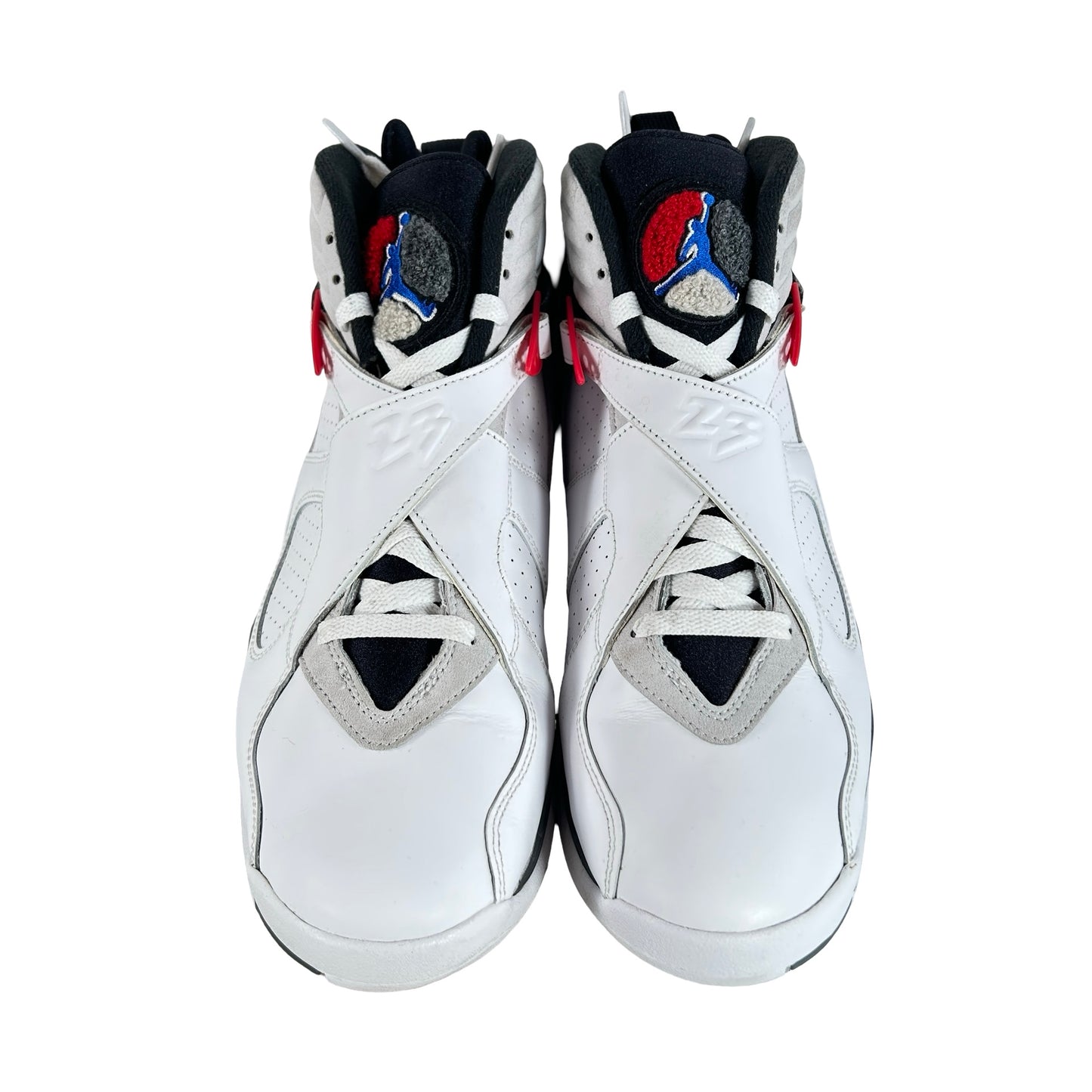 305381 100 Jordan 8 Retro White True Red (2025) [USED] - 10 M (Used4)