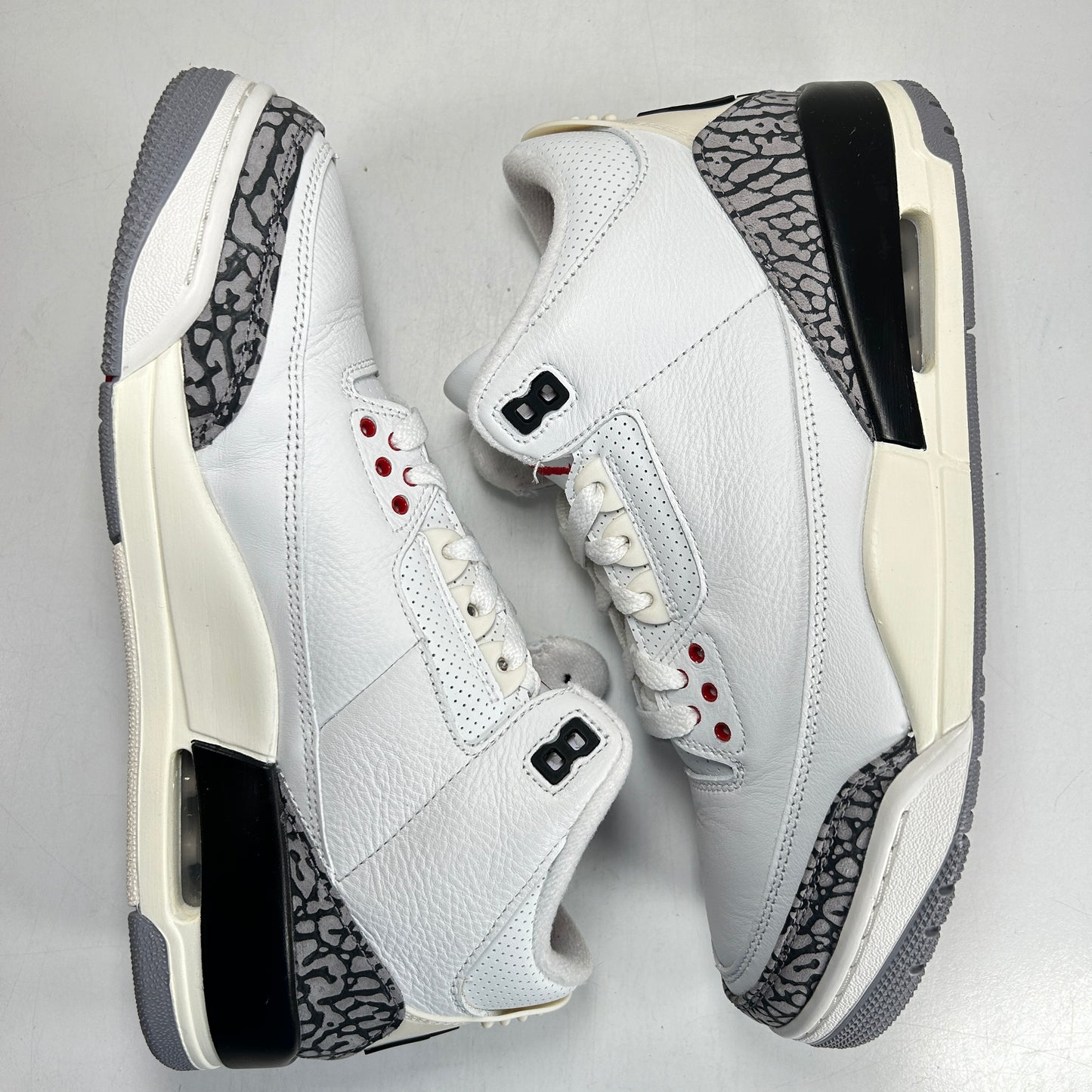 DN3707 100 Jordan 3 Retro White Cement Reimagined [USED] - 9 M (Used7)