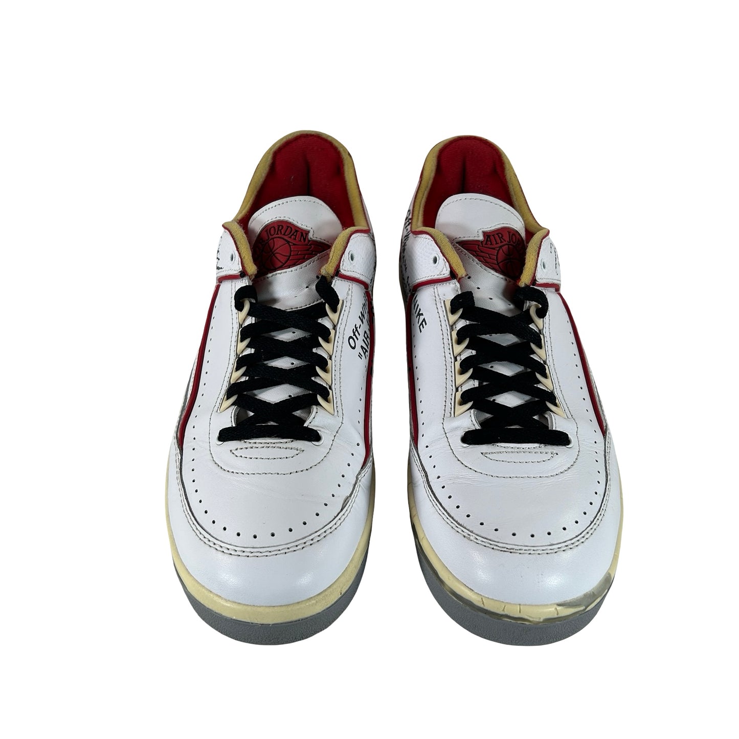 DJ4375 106 Jordan 2 Retro Low SP Off-White White Red [USED] - 12 M (Used3)