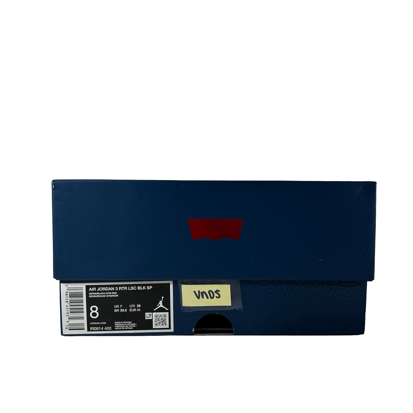 IR0914 400 Jordan 3 Retro Levi’s Black [USED] - 8 M (VNDS)