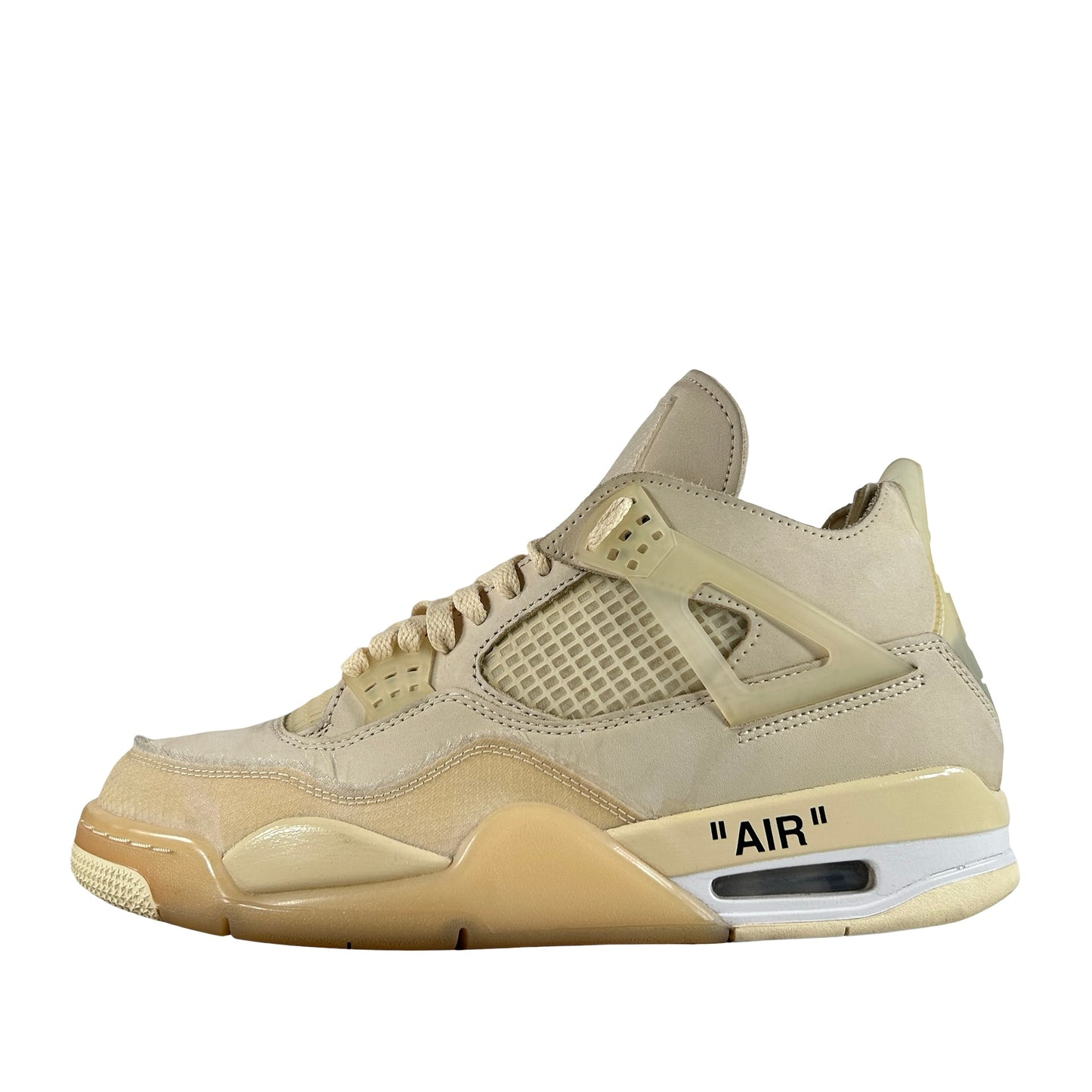 CV9388 100 Jordan 4 Retro Off-White Sail (Women's) [USED] - 10.5 W (Used8)