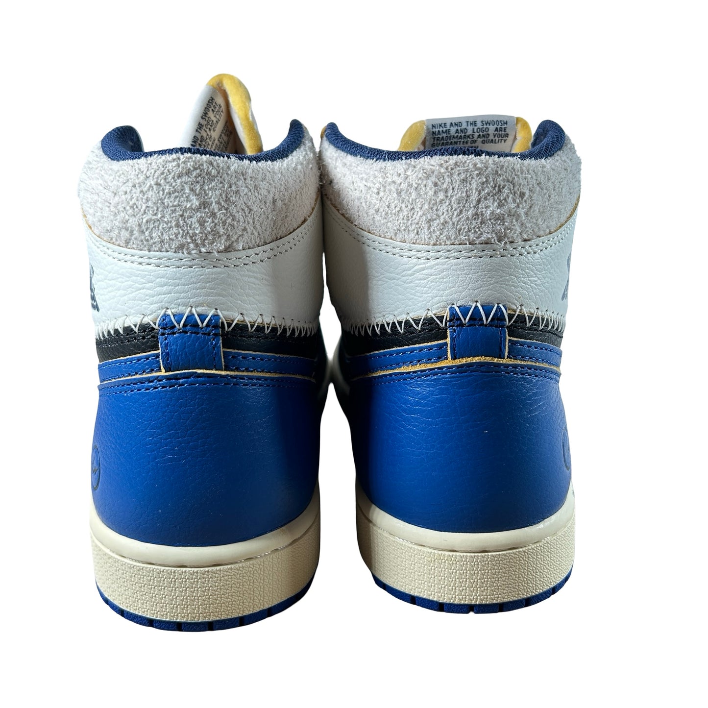 IO7847 001 Air Jordan 1 Retro High OG SP Fragment x Union LA Sport Royal [USED] - 9.5 M (Used)