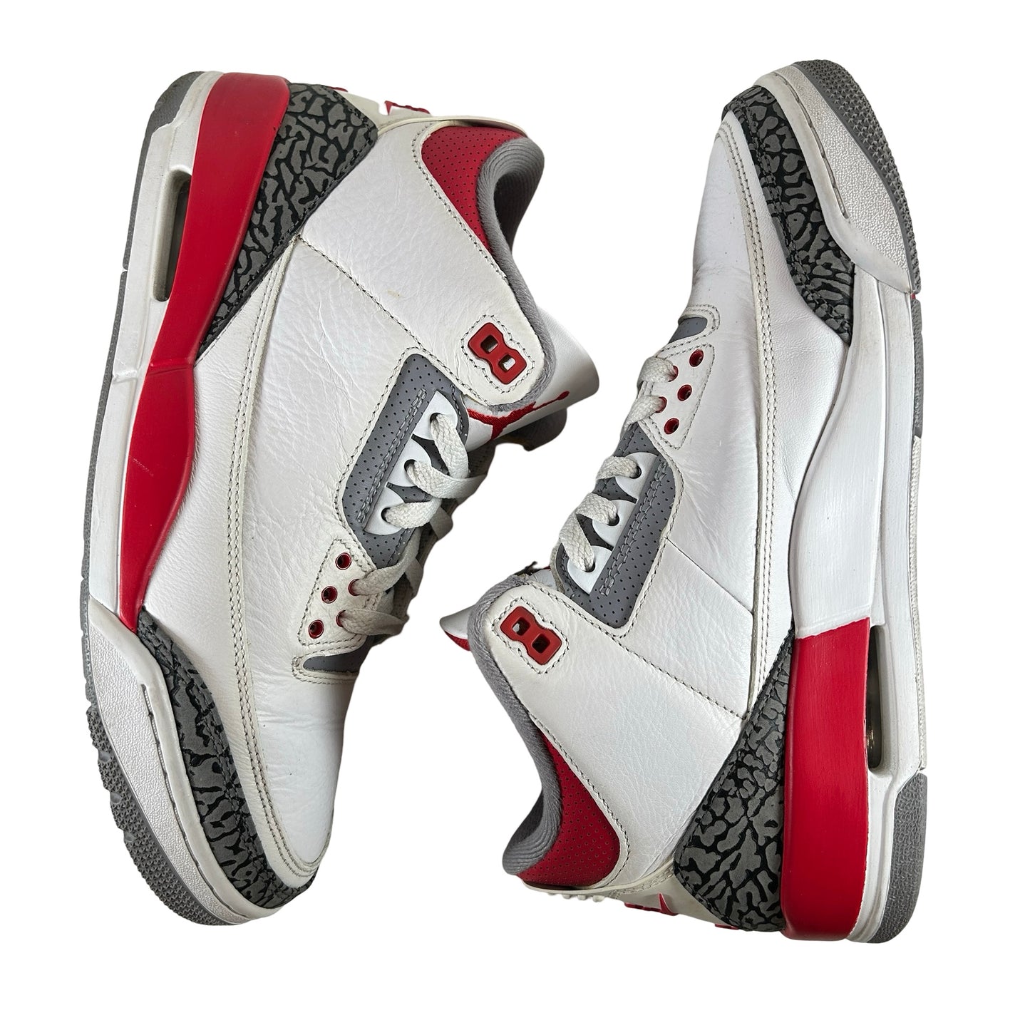 DN3707 160 Jordan 3 Retro Fire Red (2022) [USED] - 9.5 M (Used6)