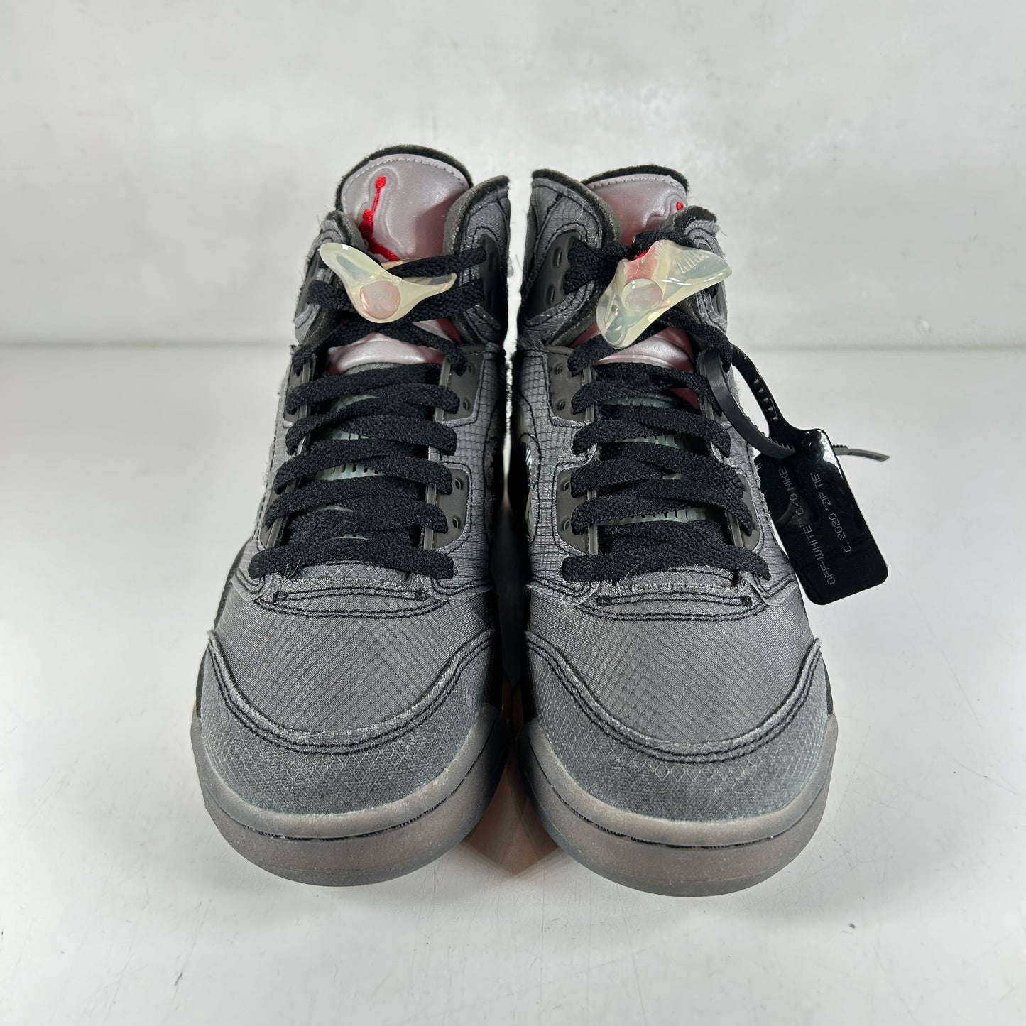 CT8480 001 Jordan 5 Off-White Black [USED] - 6 M (VNDS) (No Box)