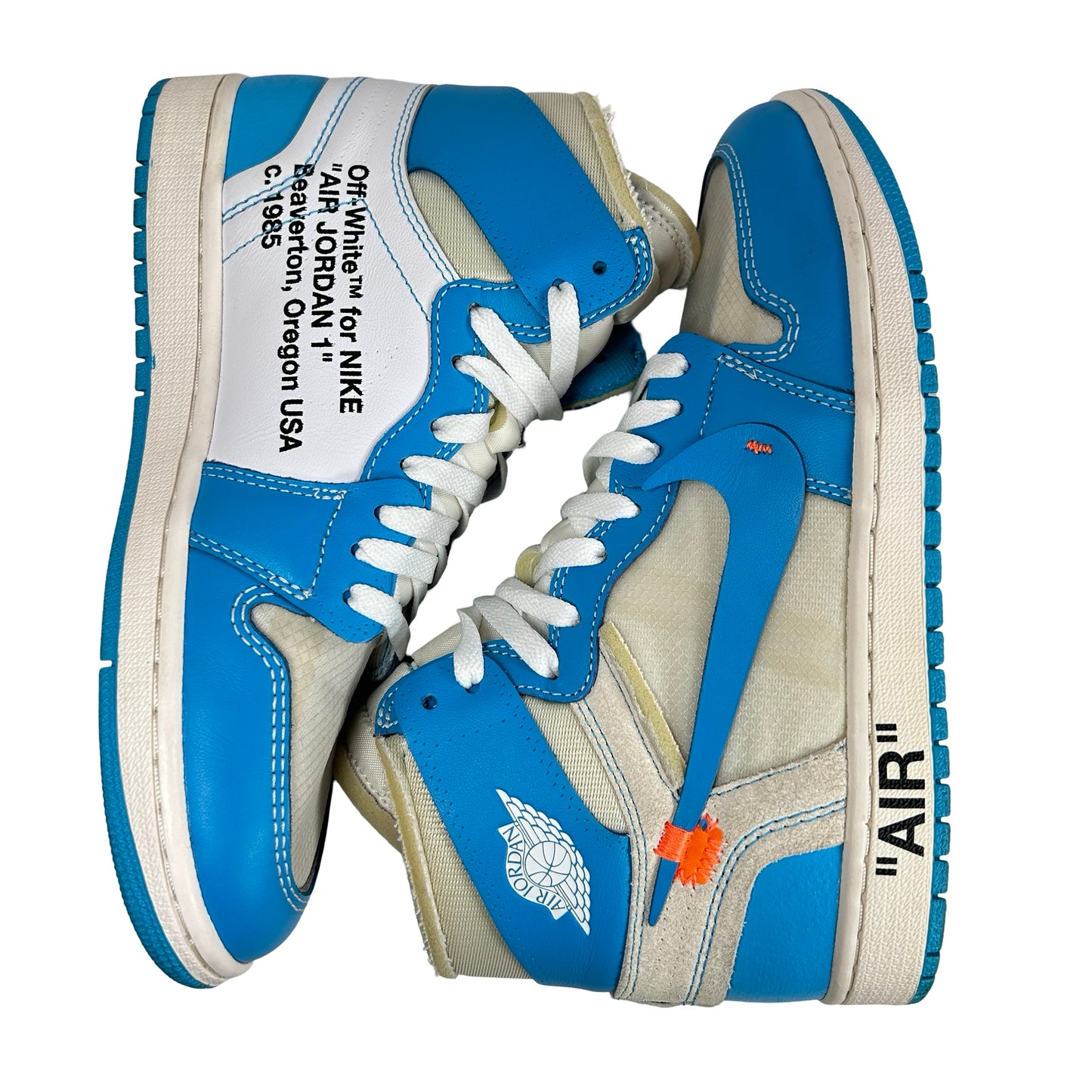 AQ0818 148 Jordan 1 Retro High Off-White UNC [USED] - 8 M (Used)