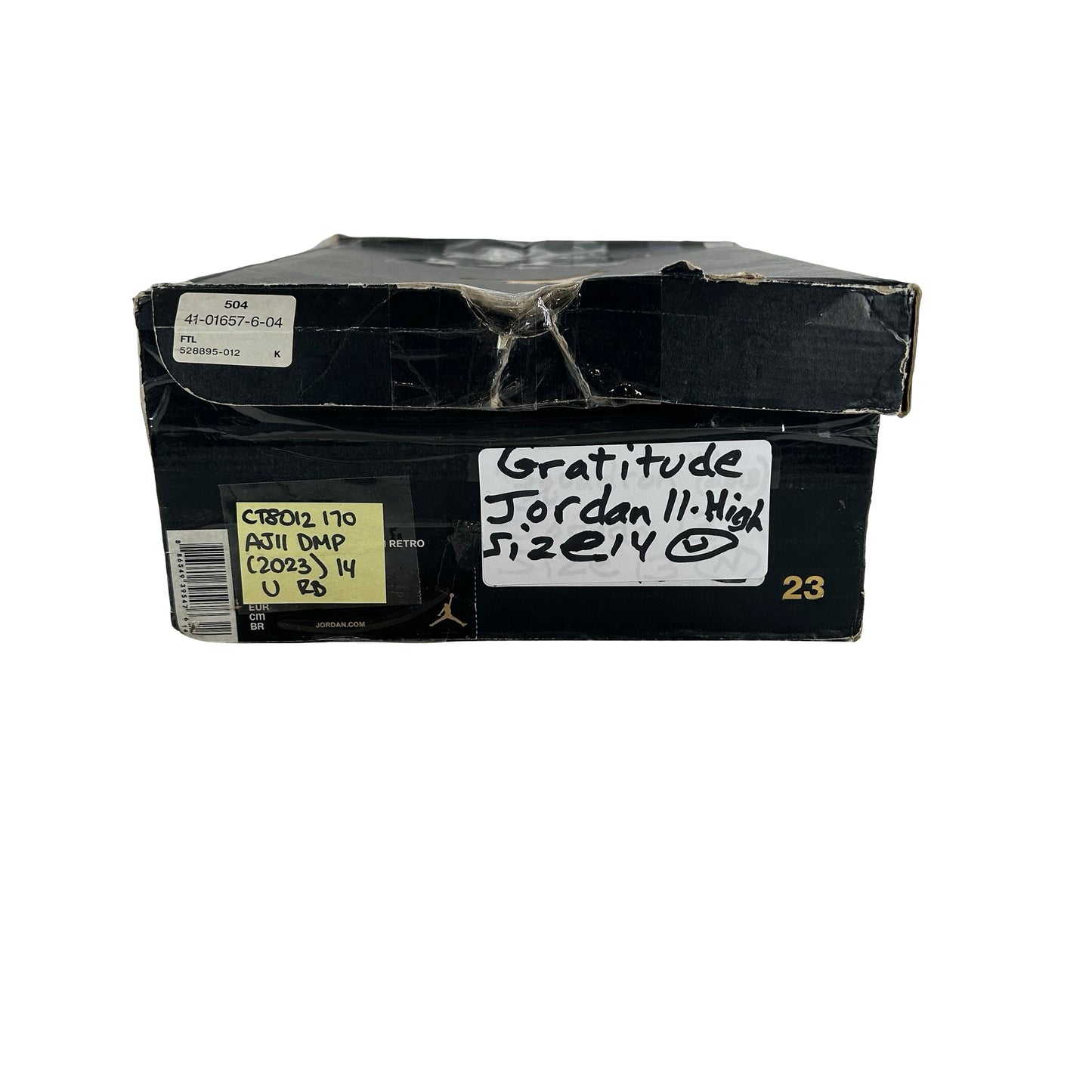 CT8012 170 Jordan 11 Retro DMP Defining Moments (2023) [USED] - 14 M (Used) (Replace Box