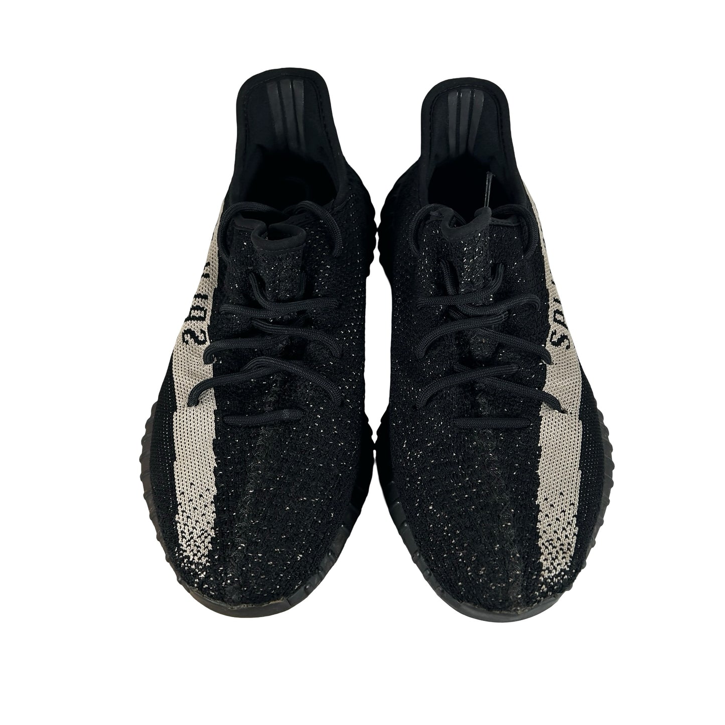 BY1604 adidas Yeezy Boost 350 V2 Core Black White [USED] - 11 M (Used6)