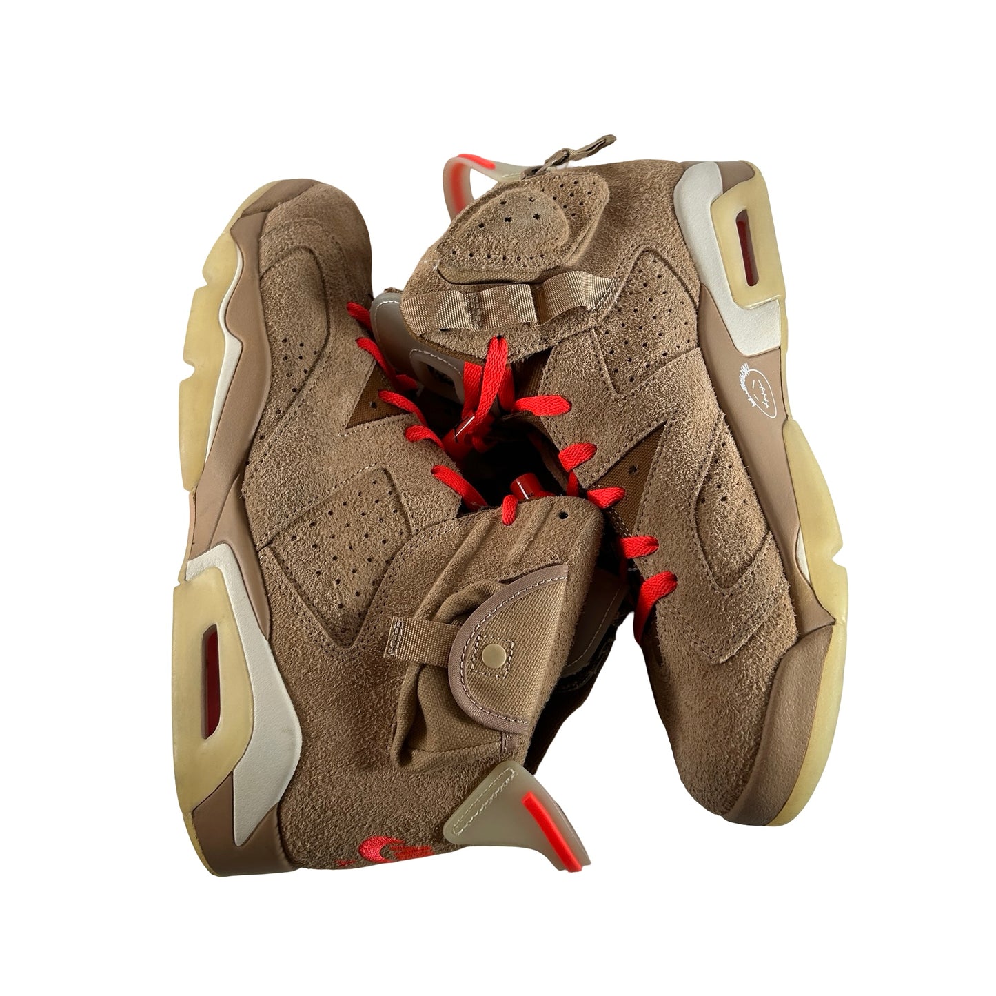 DH0690 200 Jordan 6 Retro Travis Scott British Khaki [USED] - 10.5 M (Used6)