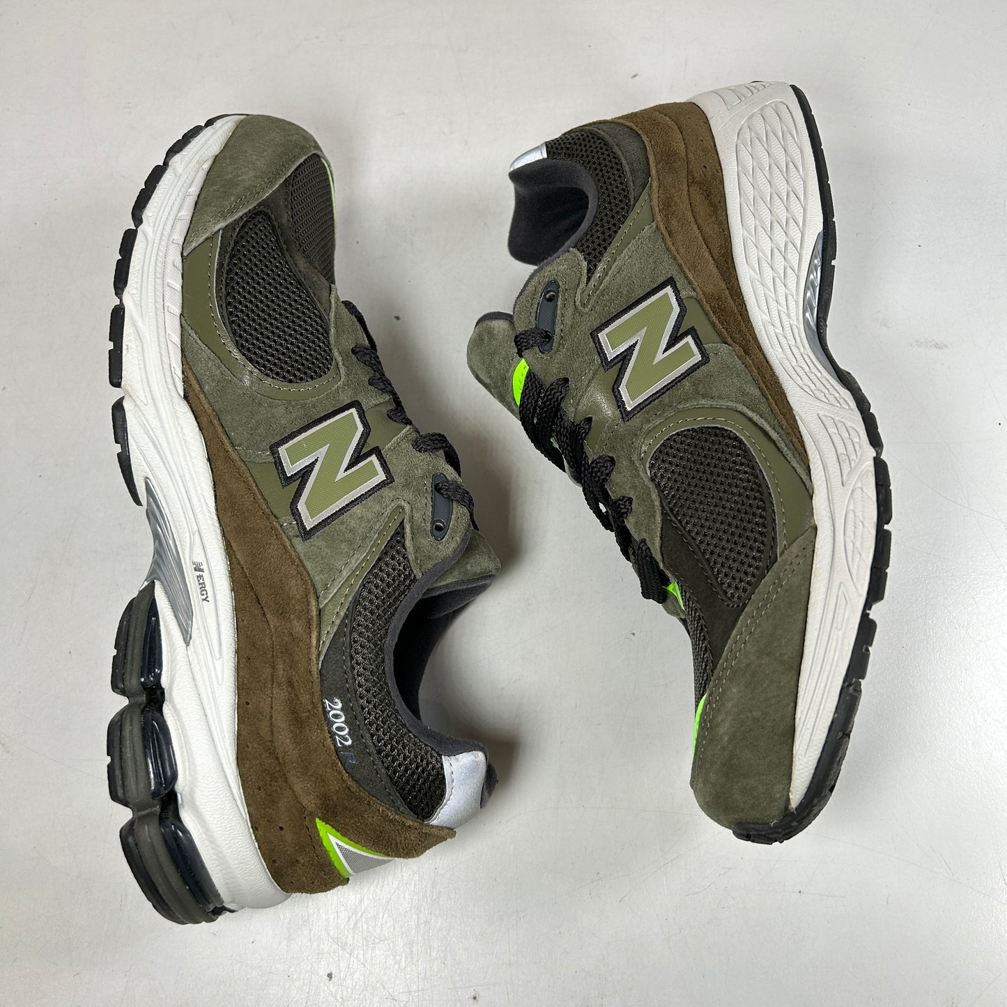 ML2002RG New Balance 2002R Camo Green Nettle Green - 10.5 M (Used)