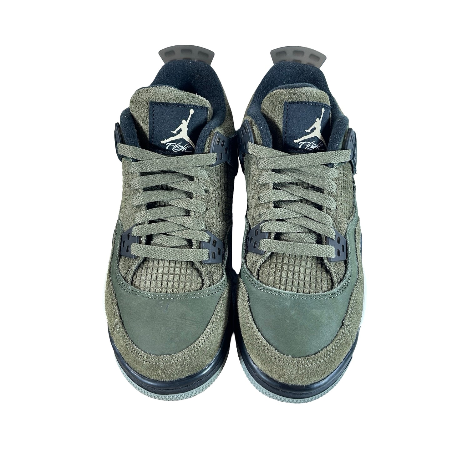FB9928 200 Jordan 4 Retro SE Craft Medium Olive (GS) [USED] - 6 Y (Used2)