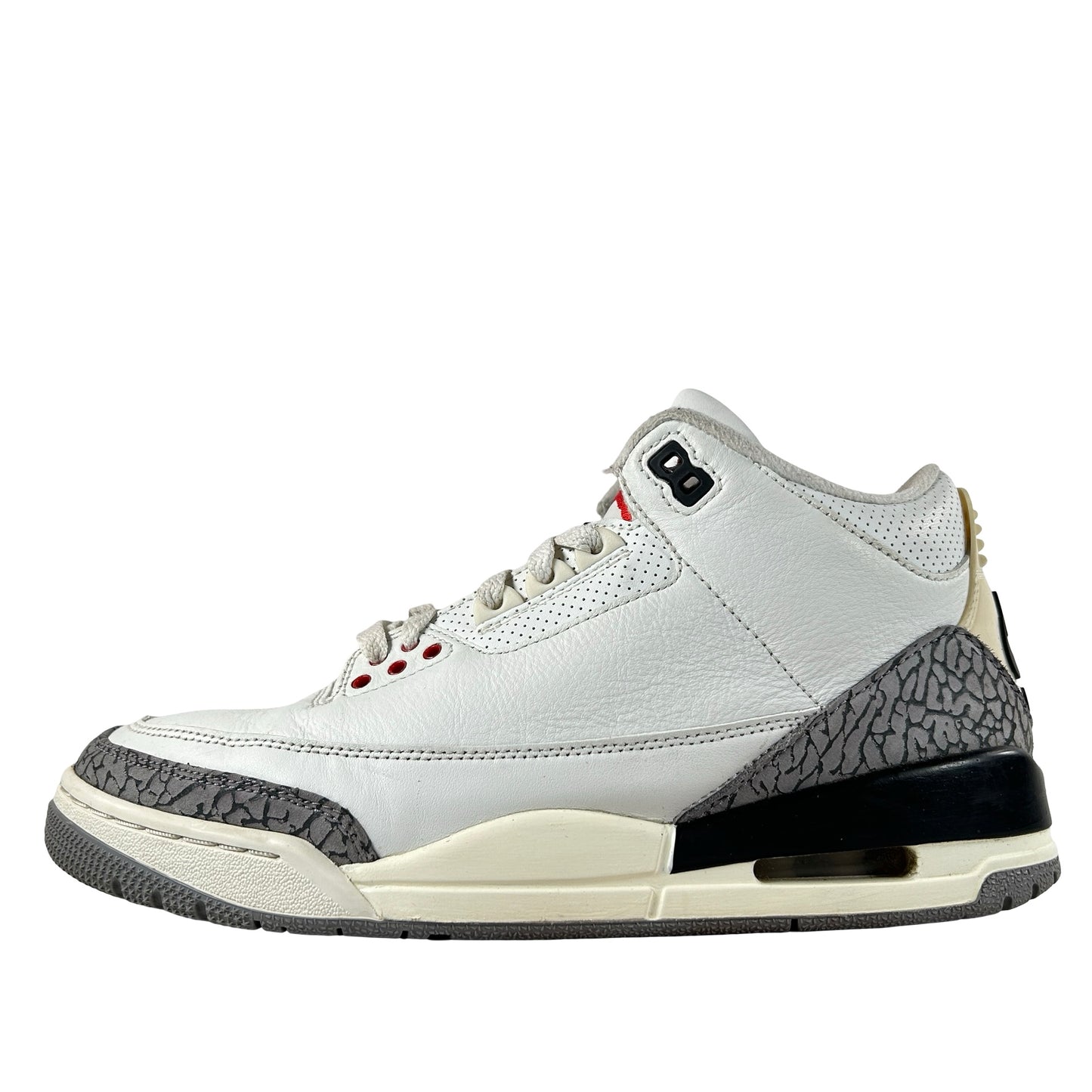 DN3707 100 Jordan 3 Retro White Cement Reimagined [USED] - 8.5 M (Used3) (No Box)