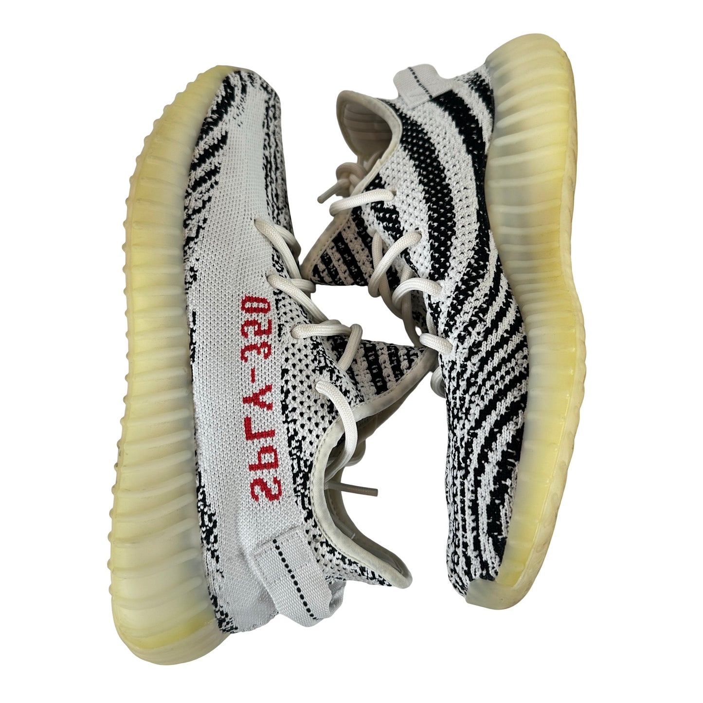 CP9654 Yeezy 350 V2 Zebra [USED] - 8.5 M (Used) (Replace Box)