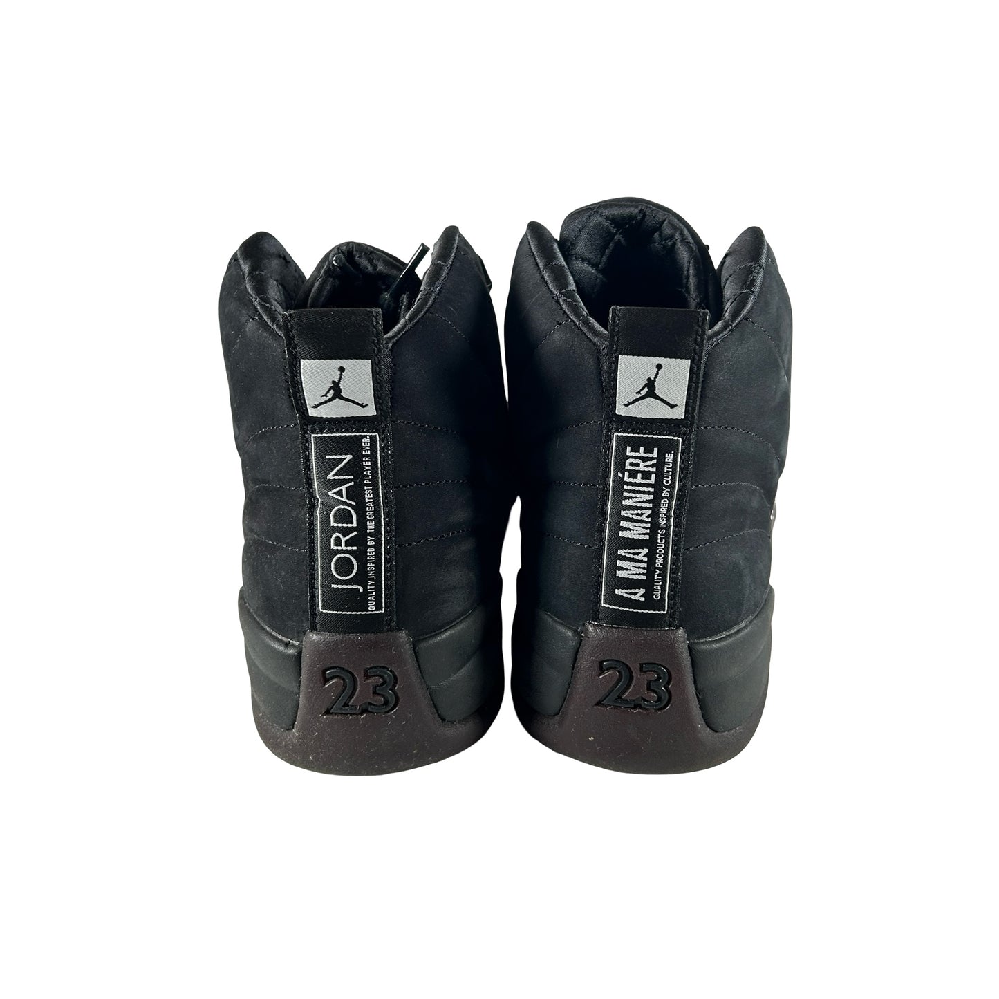 DV6989 001 Jordan 12 Retro SP A Ma Maniére Black (Women's) [USED] - 11 W (Used4)