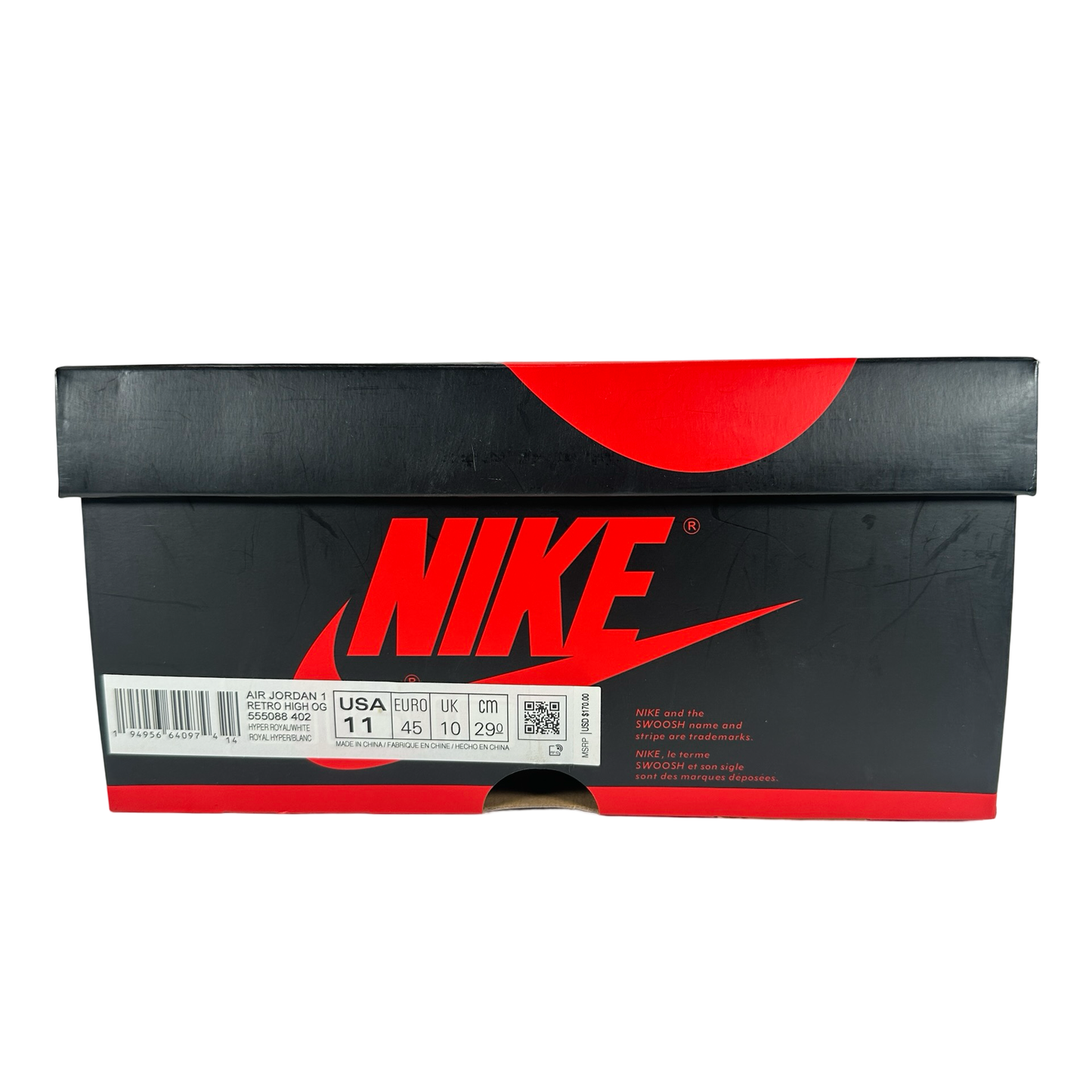 555088 402 Jordan 1 Hyper Royal [USED] - 11 M (Used2)