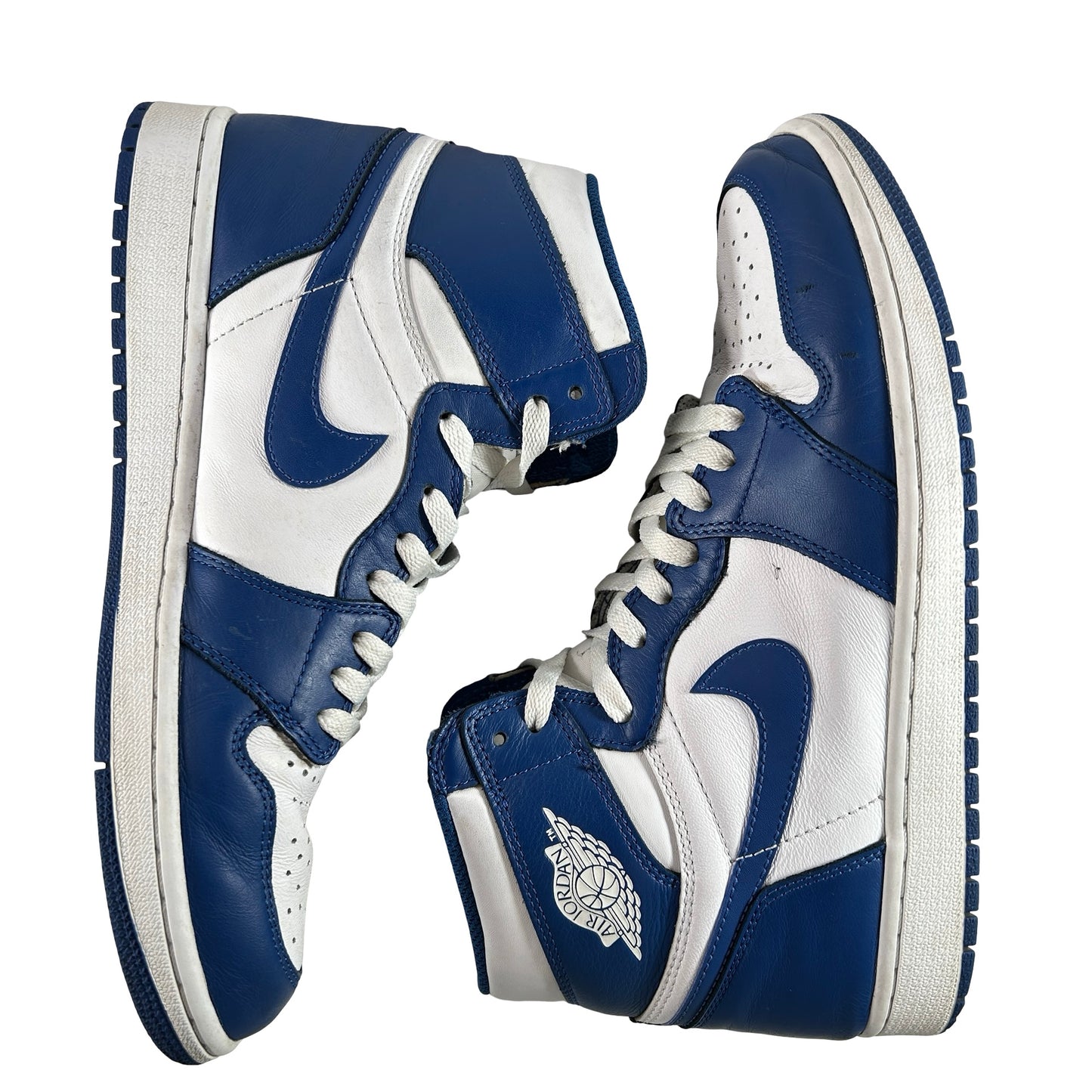 555088 127 Jordan 1 Retro Storm Blue [USED] - 10.5 M (Used4)