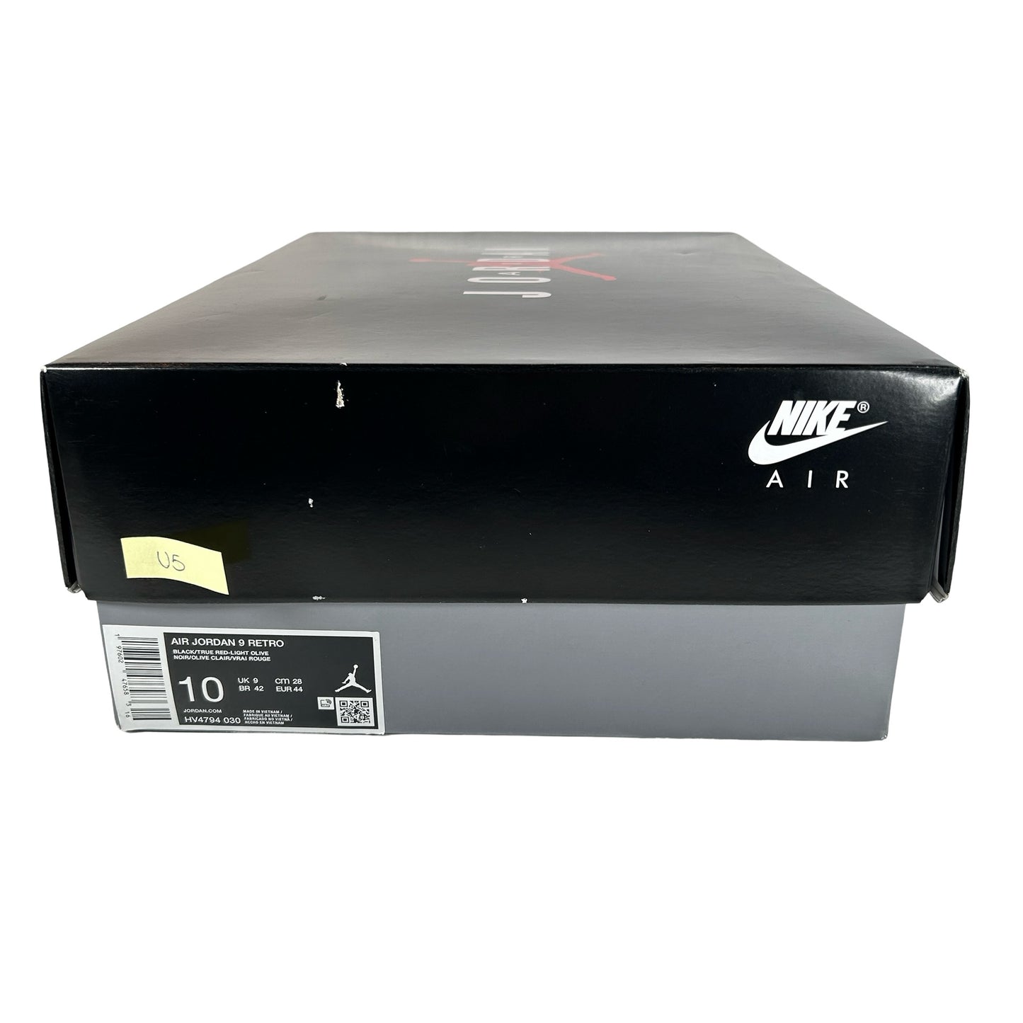 HV4794 030 Air Jordan 9 Retro Olive (2024) [USED] - 10 M (Used5)