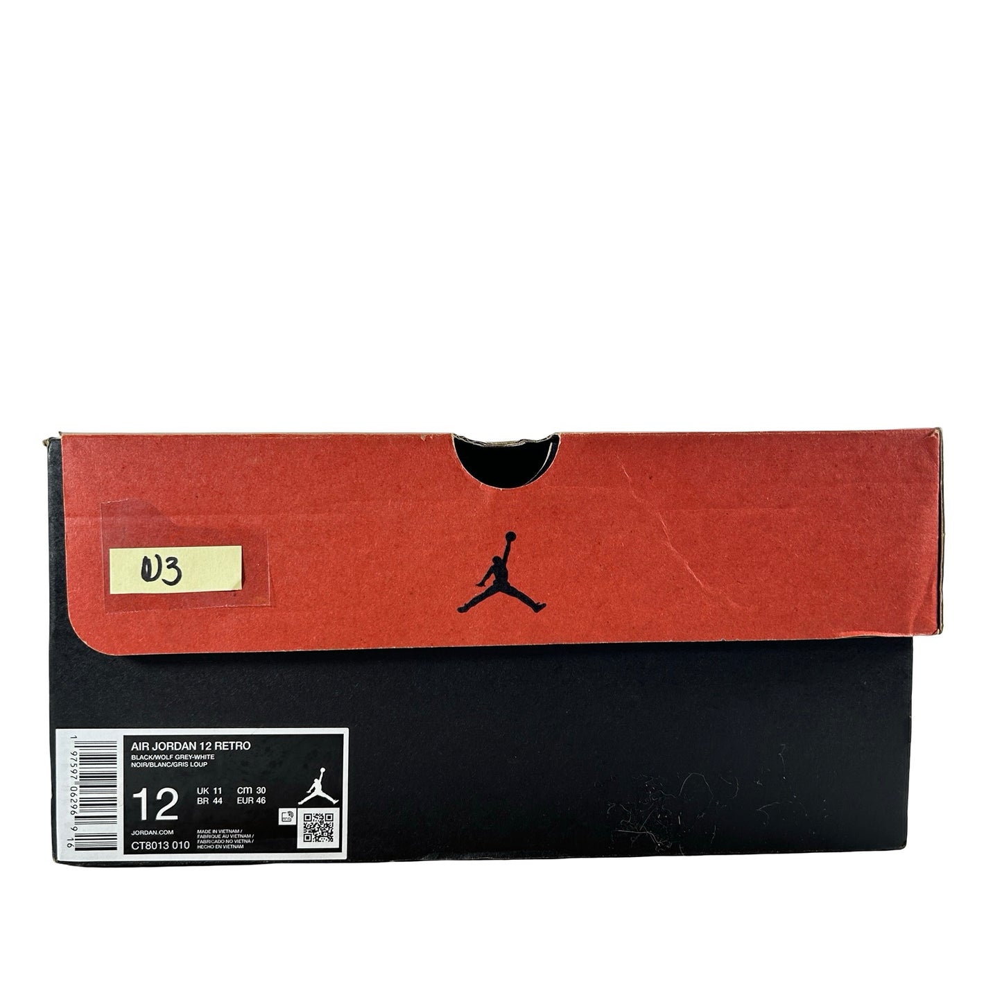CT8013 010 Jordan 12 Retro Barons [USED] - 12 M (Used3)
