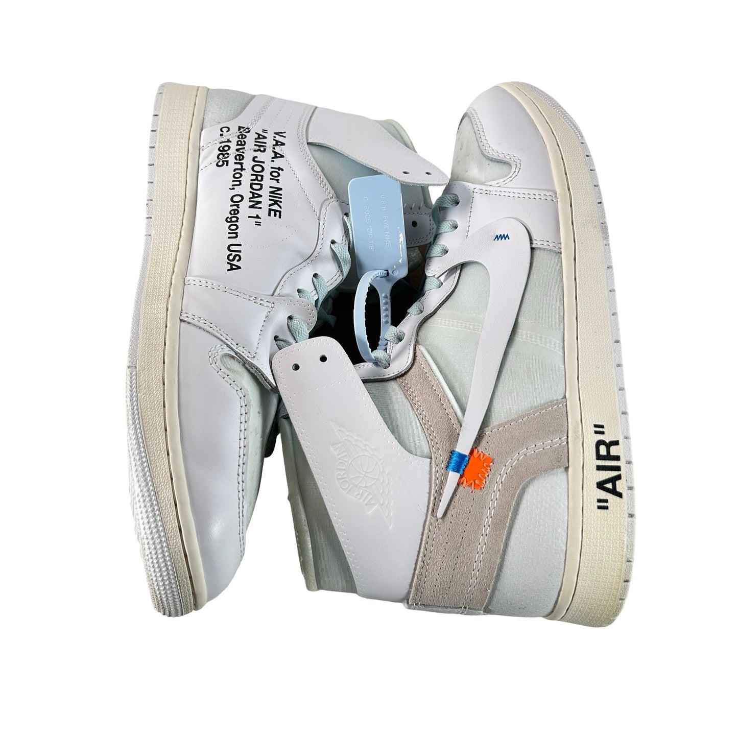 AA3834 100 Jordan 1 Retro High Virgil Abloh Archive Alaska [USED] - 15 M (Used)