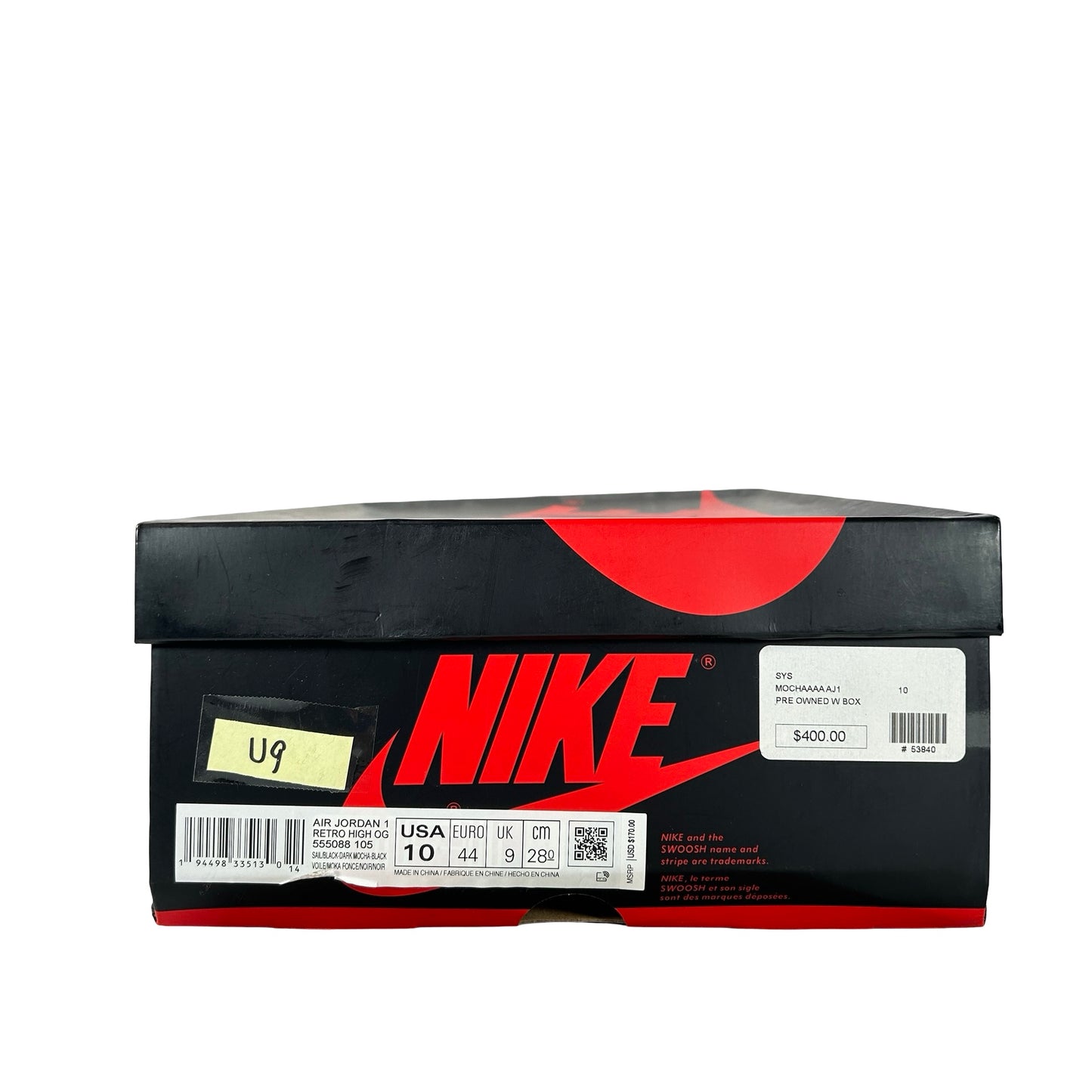 555088 105 Jordan 1 Mocha [USED] - 10 M (Used9)