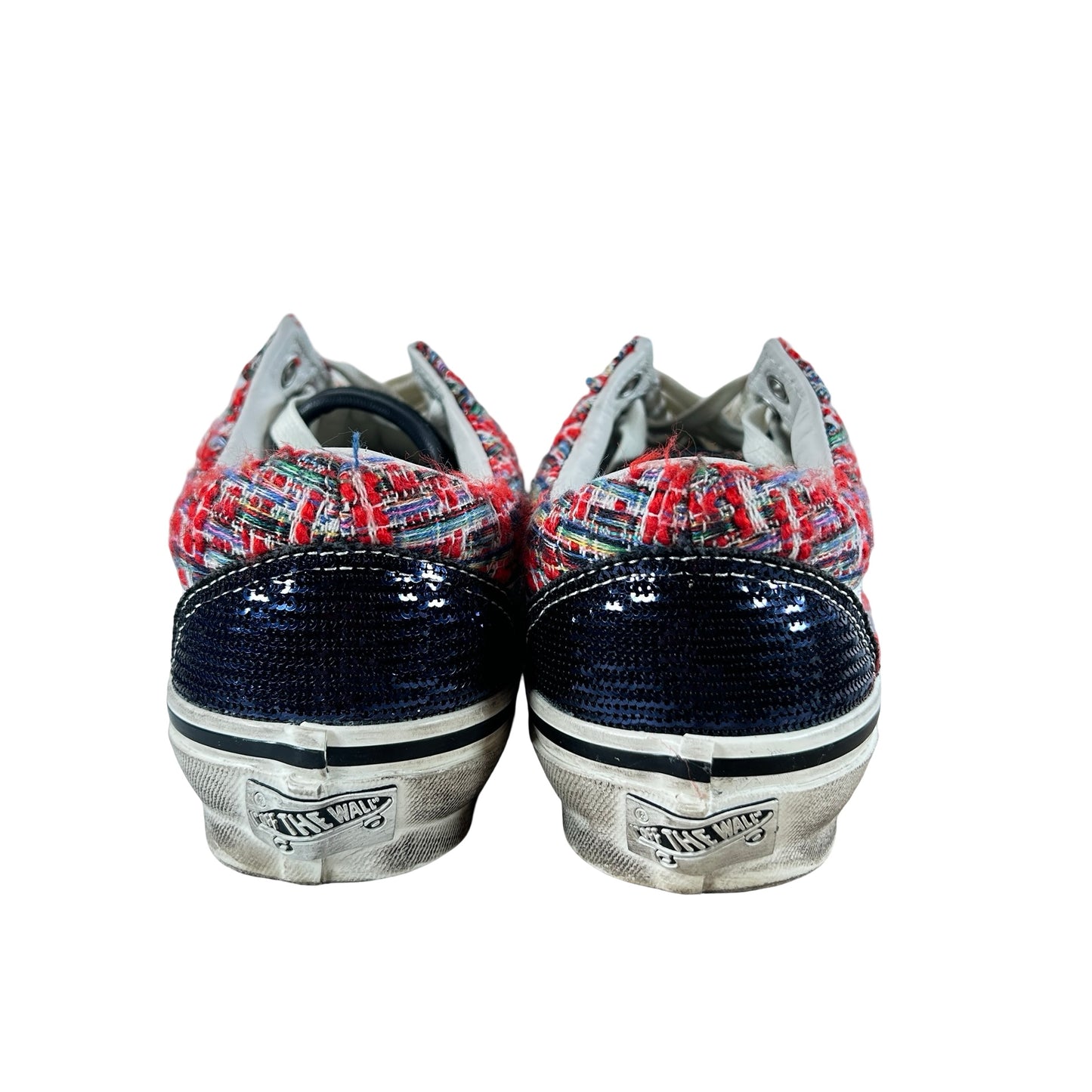 VN000D9VBOS Vans Premium Old Skool Charms Red Black [USED] - 7.5 M (Used)