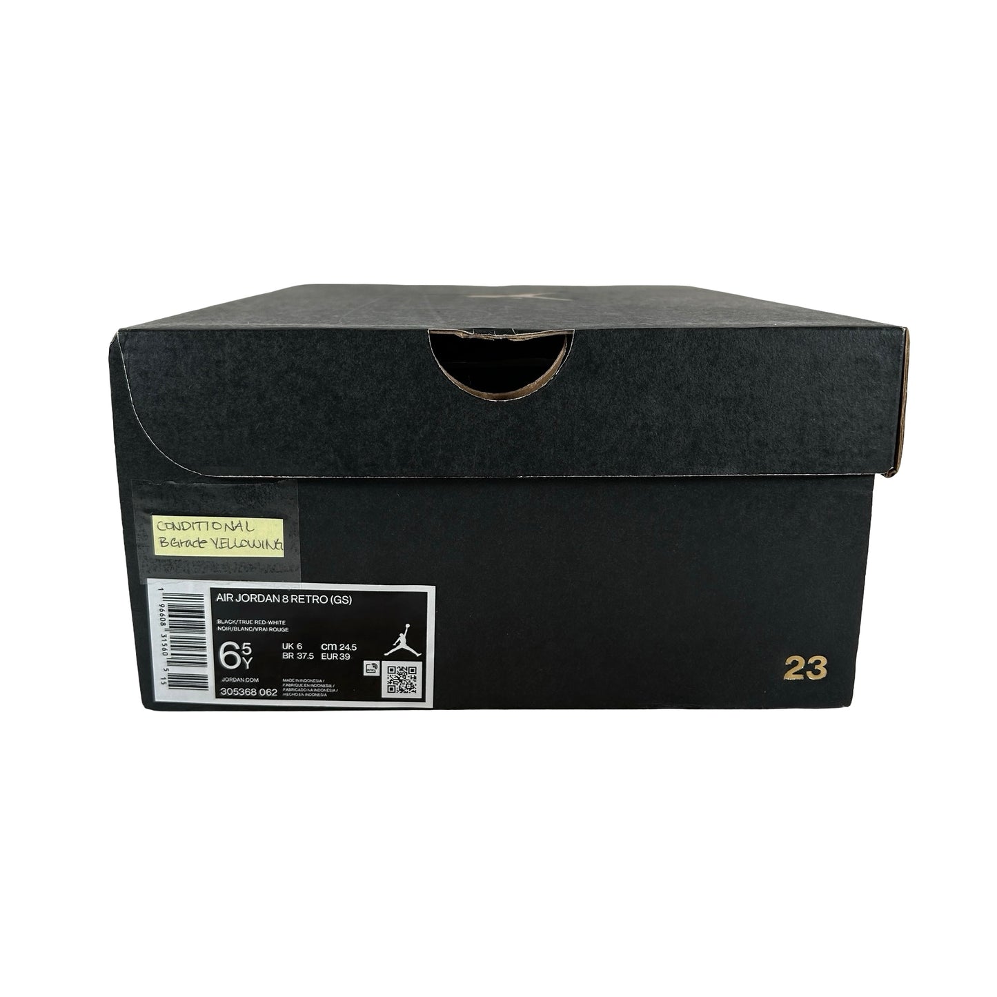 305368 062 Jordan 8 Retro Playoffs (GS) [CONDITIONAL] - 6.5 Y (B Grade) (Yellowing)