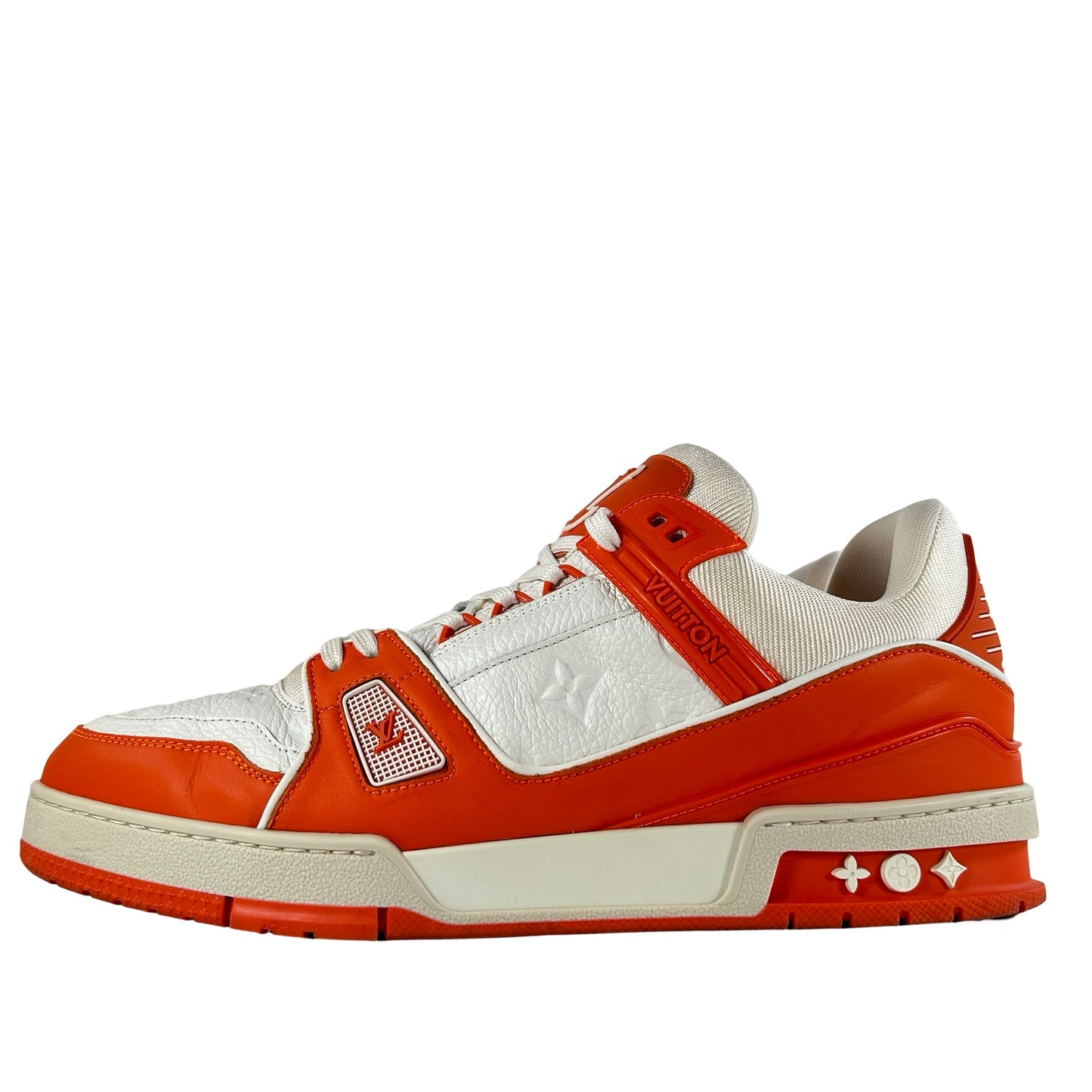 1A811P / 1A811N Louis Vuitton LV Trainer Orange [USED] - LV 10 (US 11) (Used)