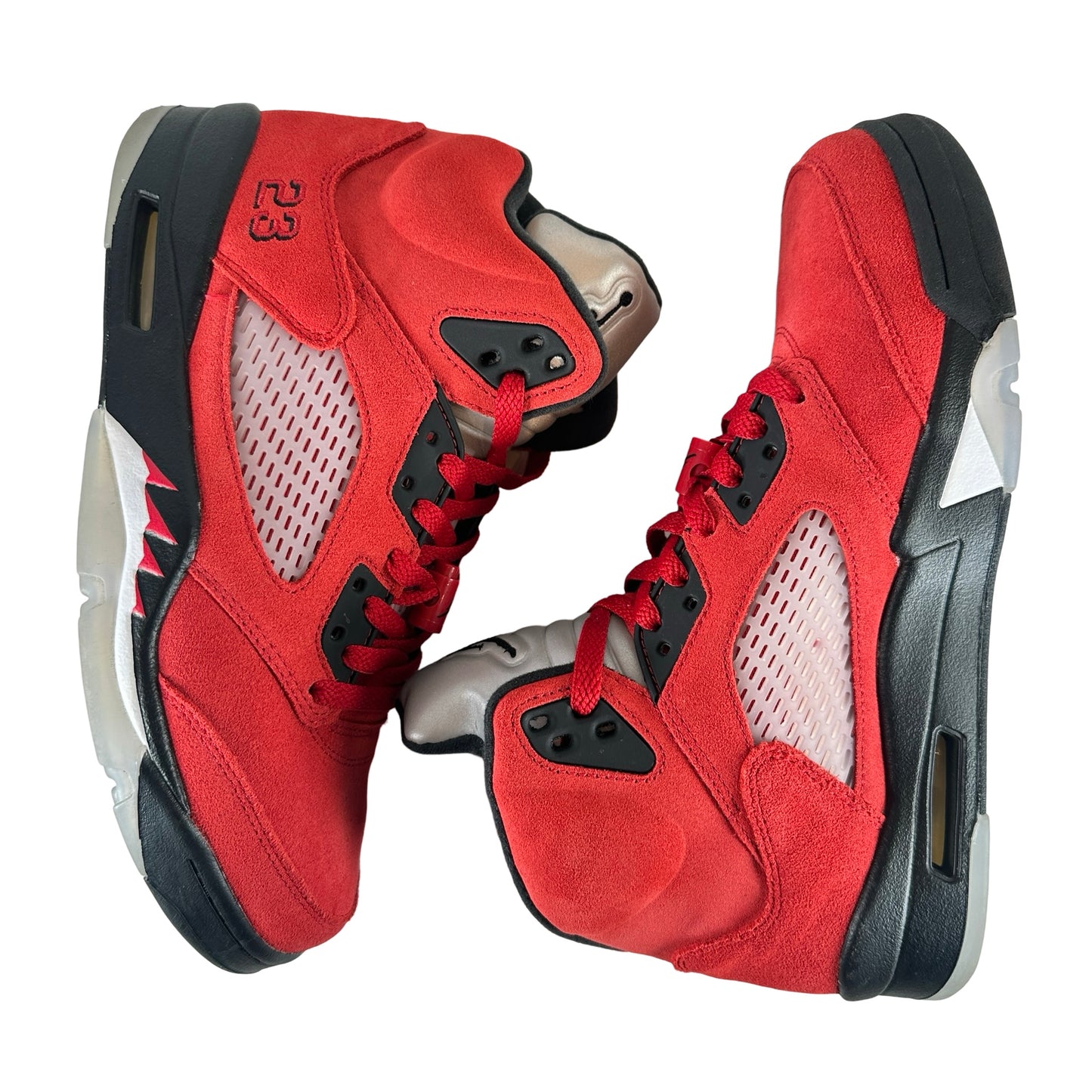 DD0587 600 Jordan 5 Raging Bull Red (2021) [USED] - 9 M (Used) (No Box)