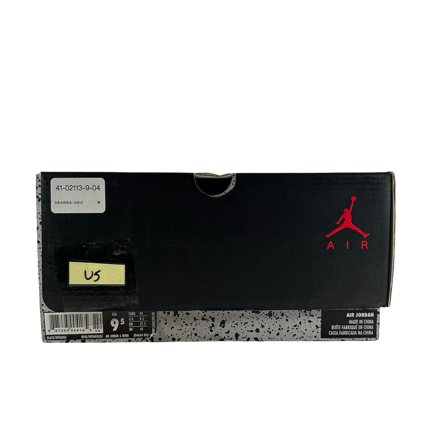 384664 060 Jordan 6 Infrared [USED] - 9.5 M (Used5)