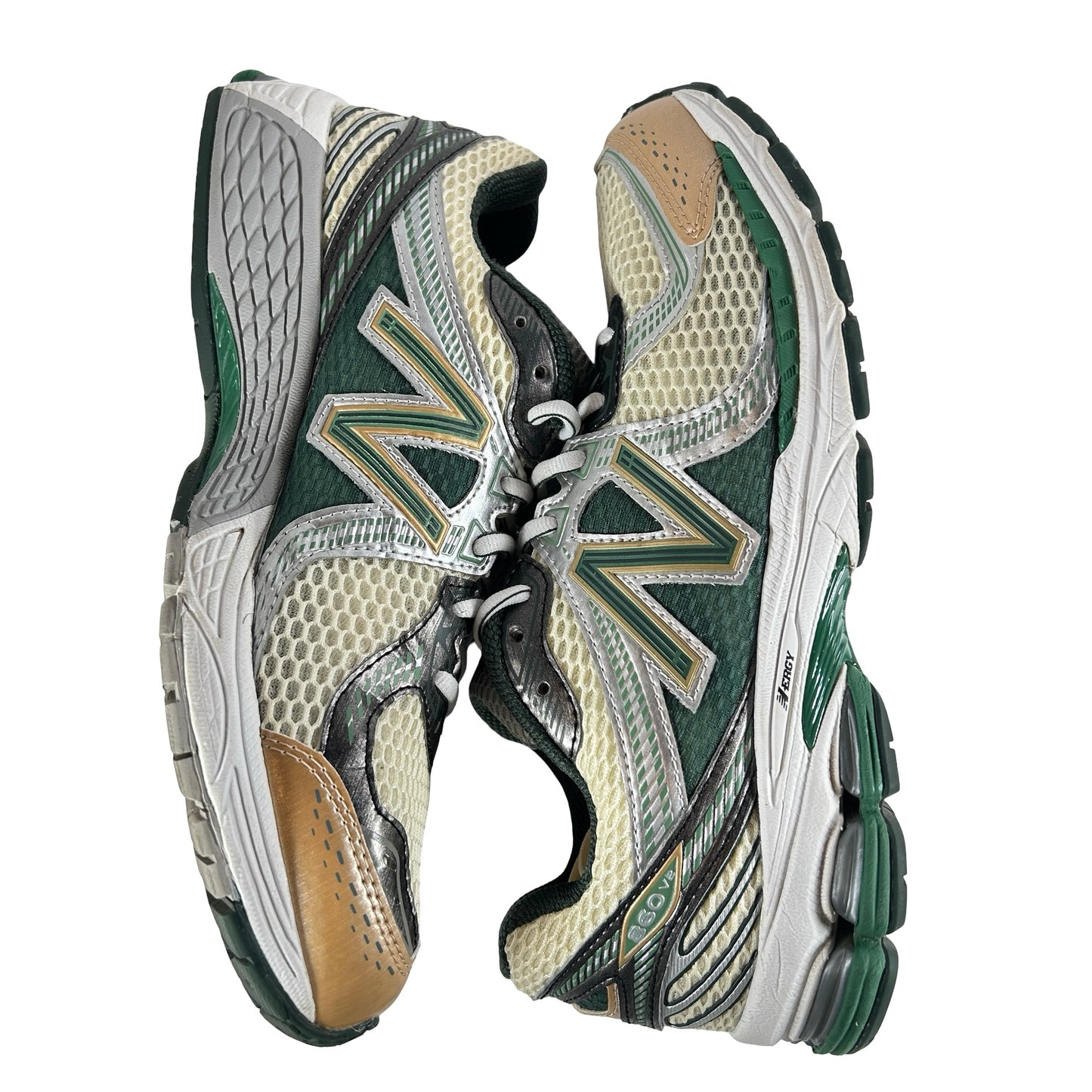 ML860AL2 New Balance 860v2 Aime Leon Dore Green [USED] - 9 M (Used) (No Box)