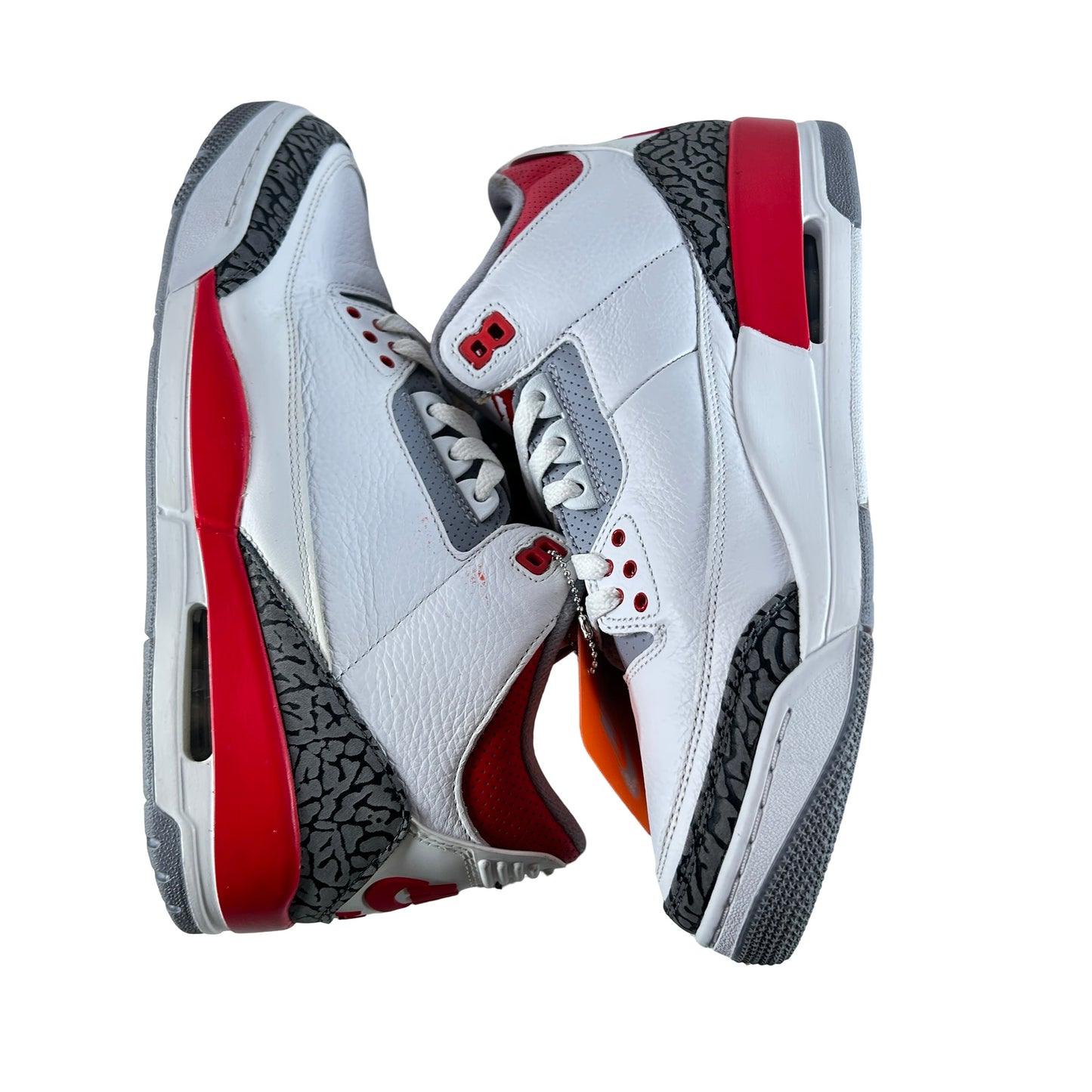 DN3707 160 Jordan 3 Retro Fire Red (2022) [USED] - 10 M (Used2) (No Box2)
