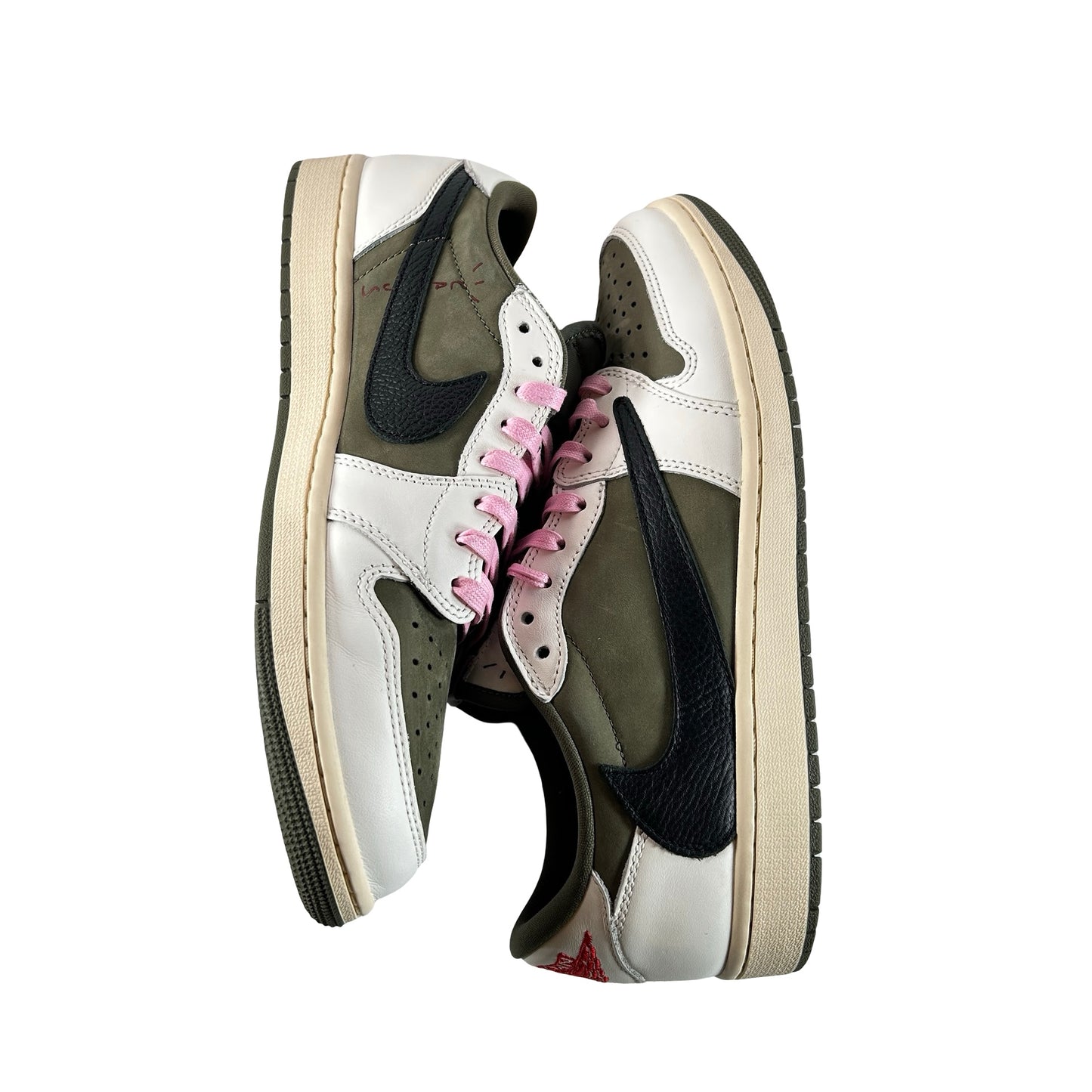 DM7866 200 Jordan 1 Retro Low OG SP Travis Scott Medium Olive [USED] - 10.5 M (Used8)