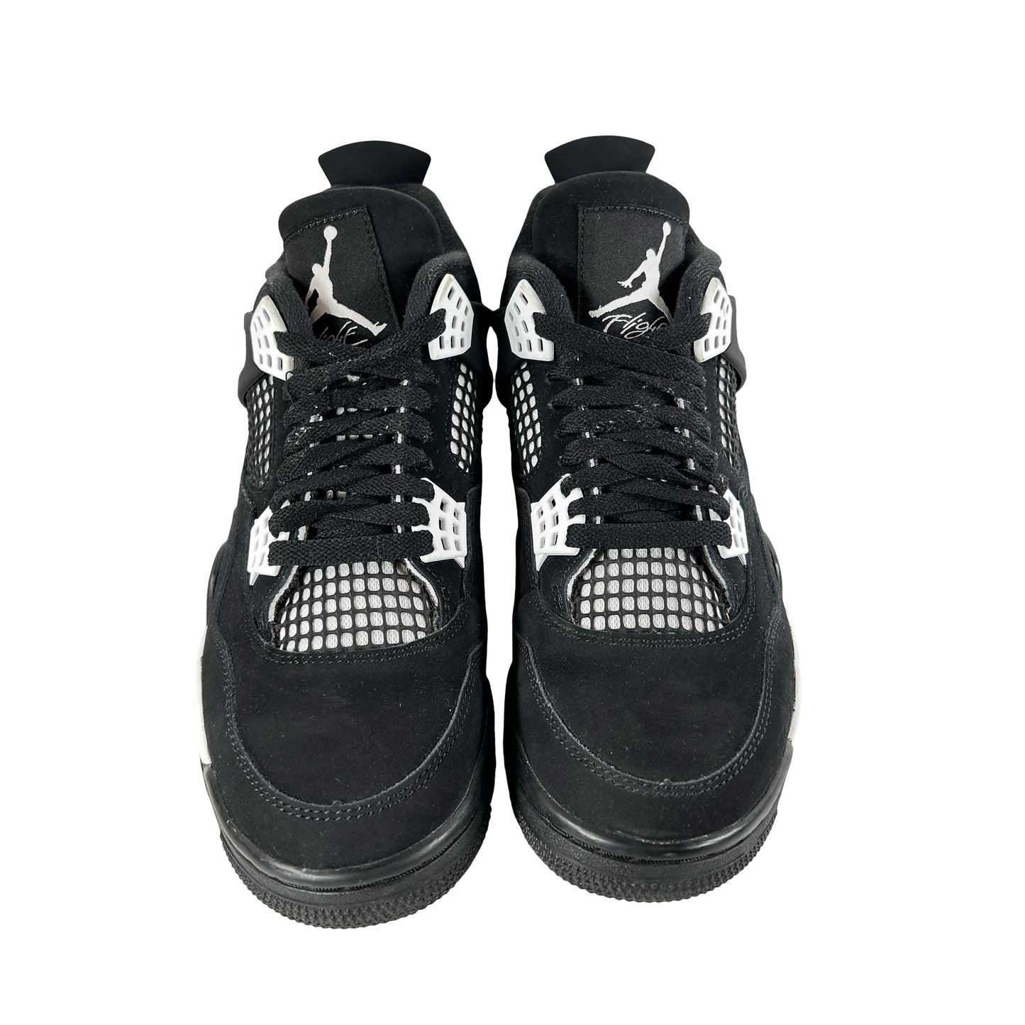 FQ8138 001 Jordan 4 Retro White Thunder [USED] - 8 M (Used4)