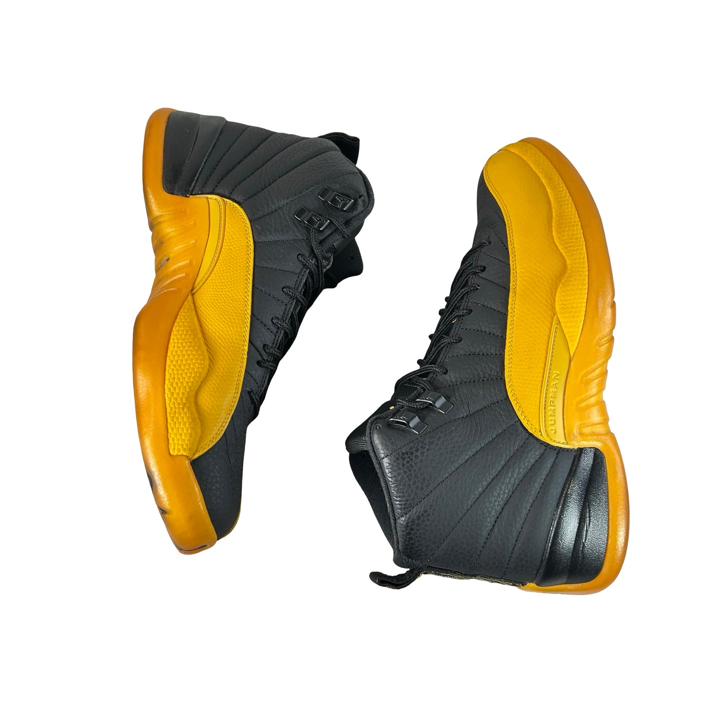 130690 070 Jordan 12 Black University Gold [USED] - 10 M (Used)