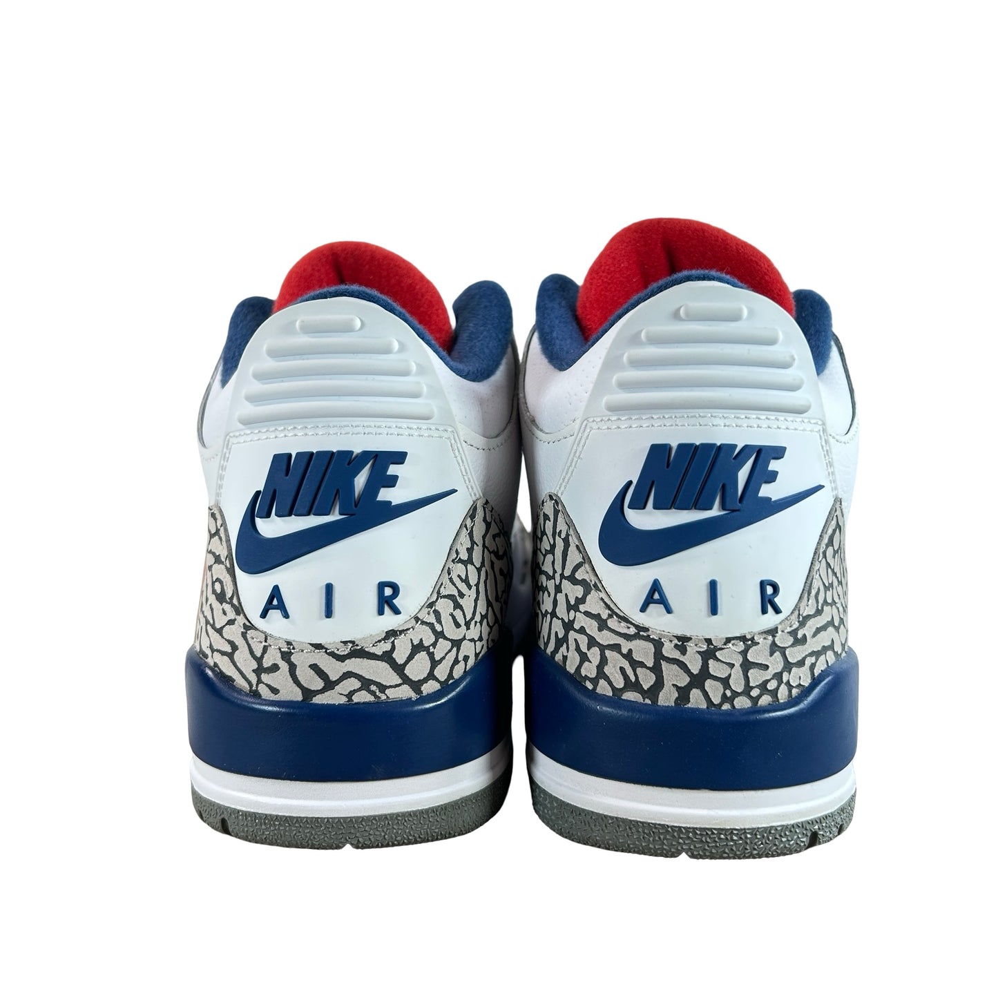 854262 106 Jordan 3 Retro True Blue (2016) - 9 M (Yellowing) (No Box)