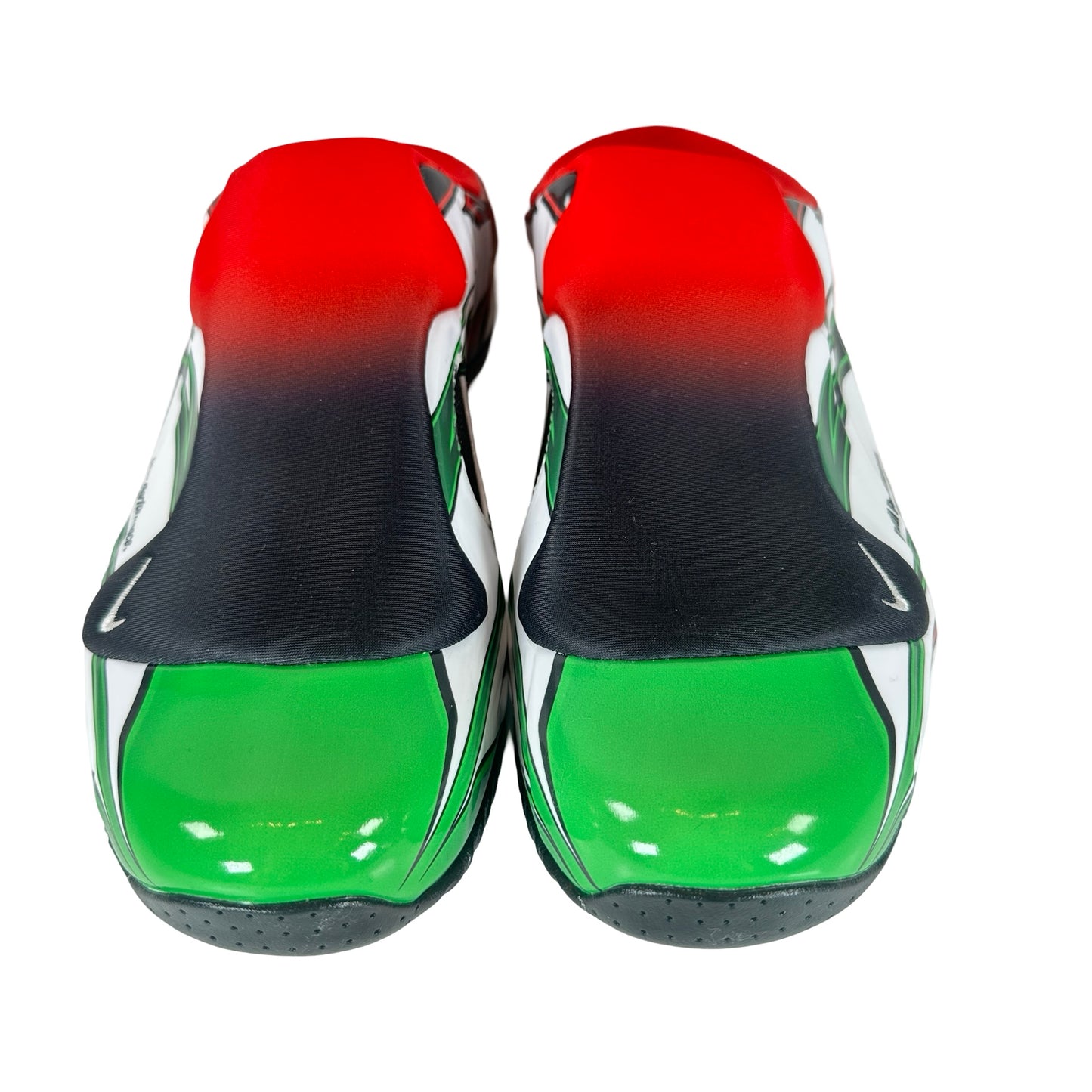 FN0289 100 Nike Clogposite Supreme White Gym Red Green [USED] - 10.5 M (Used)