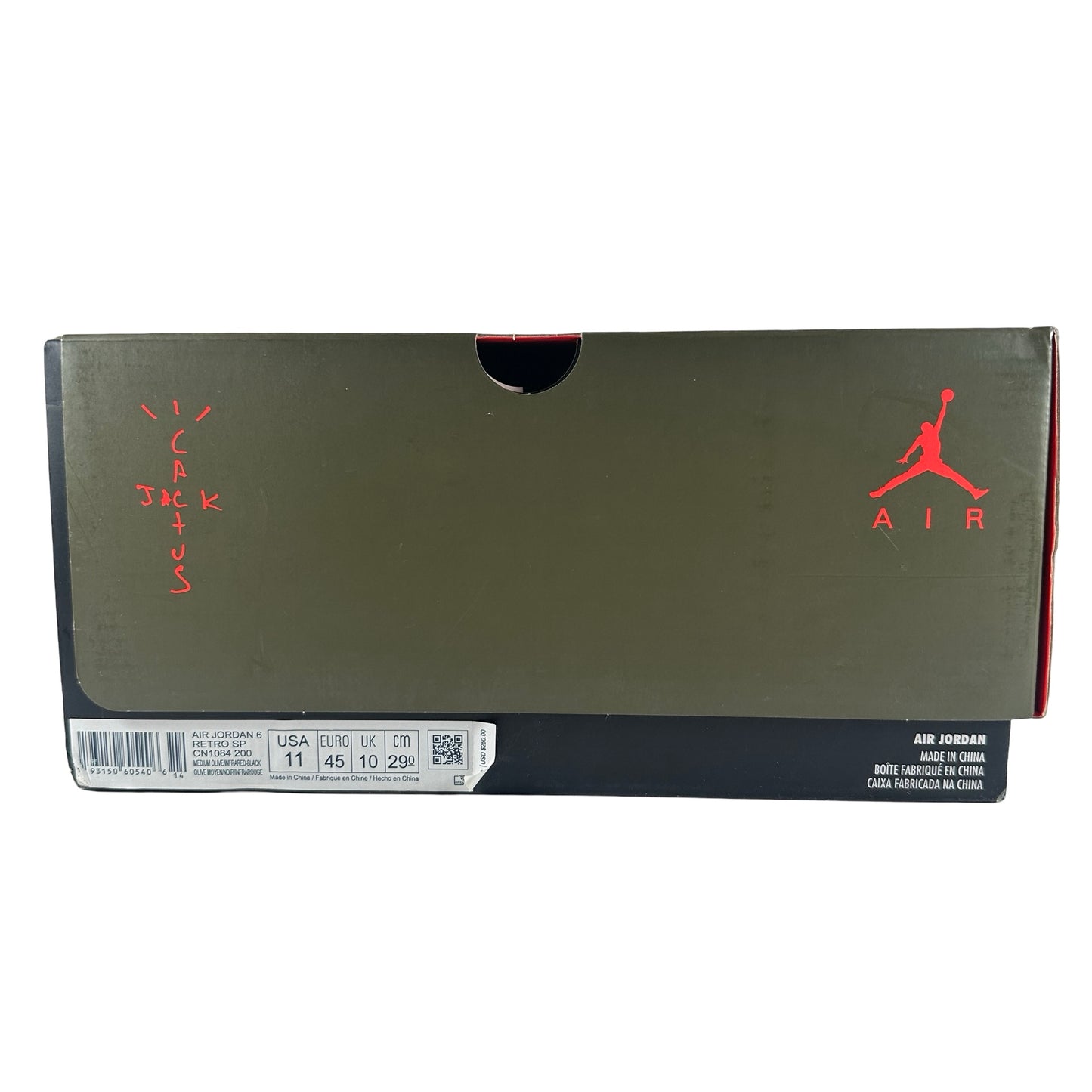CN1084 200 Jordan 6 Retro Travis Scott [USED] - 11 M (Used7)