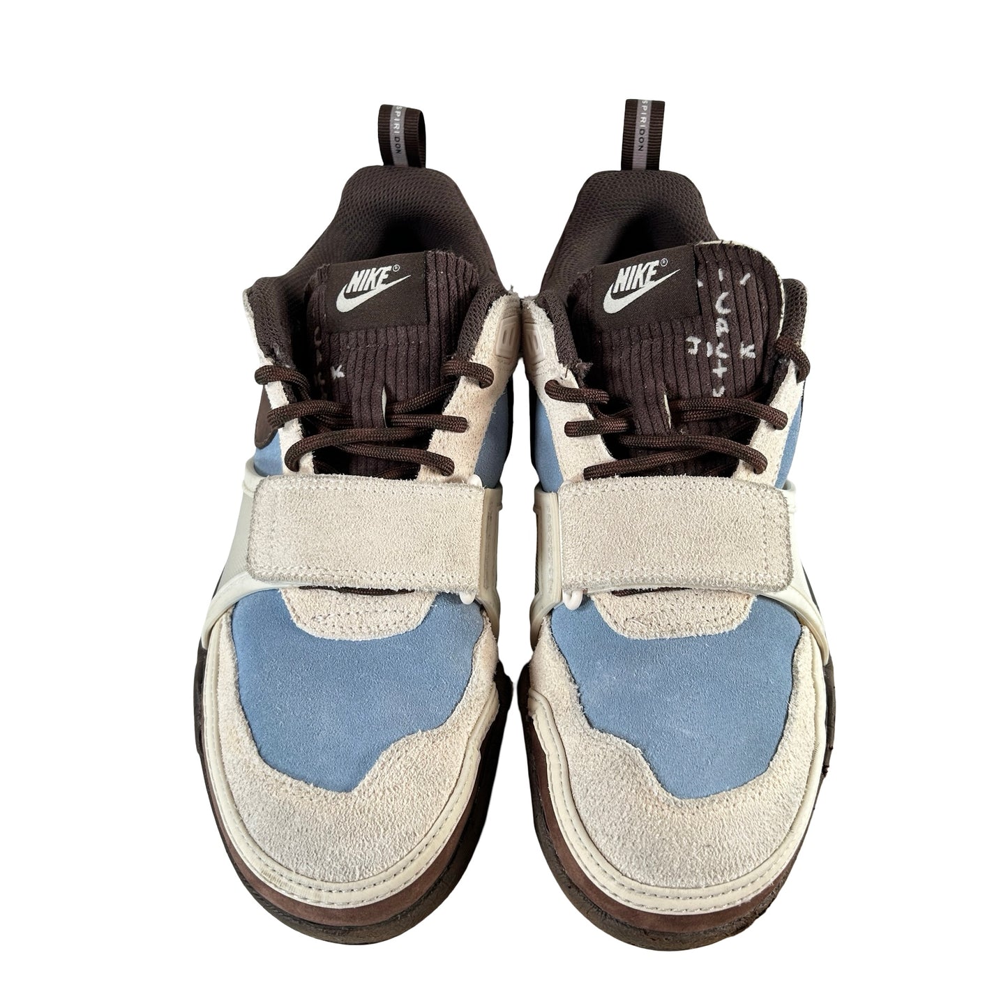 HQ3072 400 Nike Zoom Field Jaxx Travis Scott Leche Blue [USED] - 7.5 M (Used2) (No Box2)