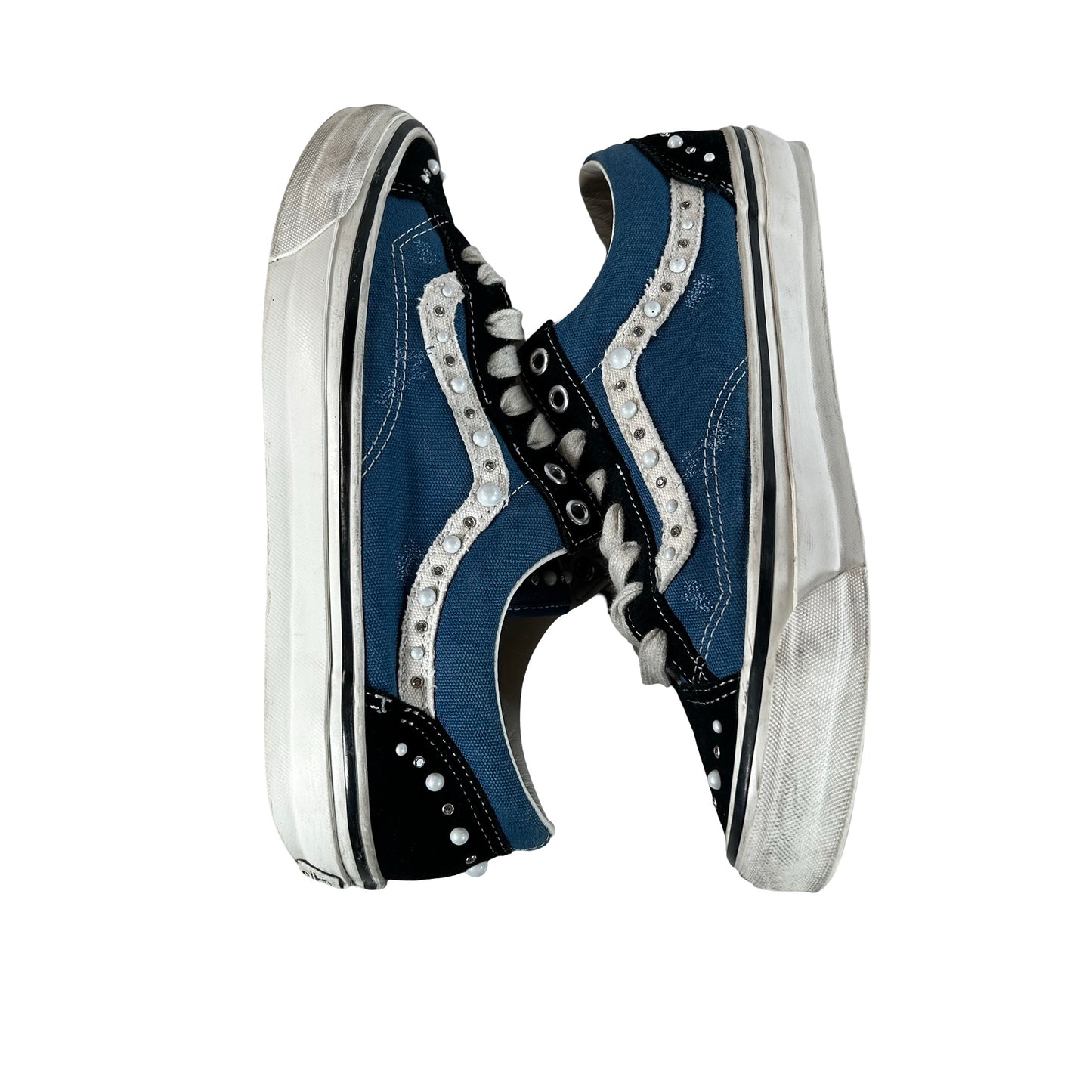 VN000E8VYA6 Vans LX Old Skool 36 Pearlized Pack Black Navy [USED] - 10 M (Used3)