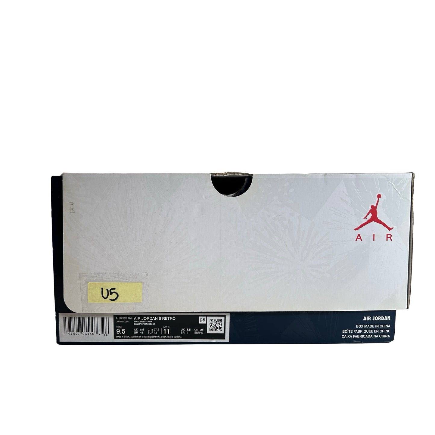 CT8529 164 Jordan 6 Retro Olympic (2024) - 9.5 M (Used5)