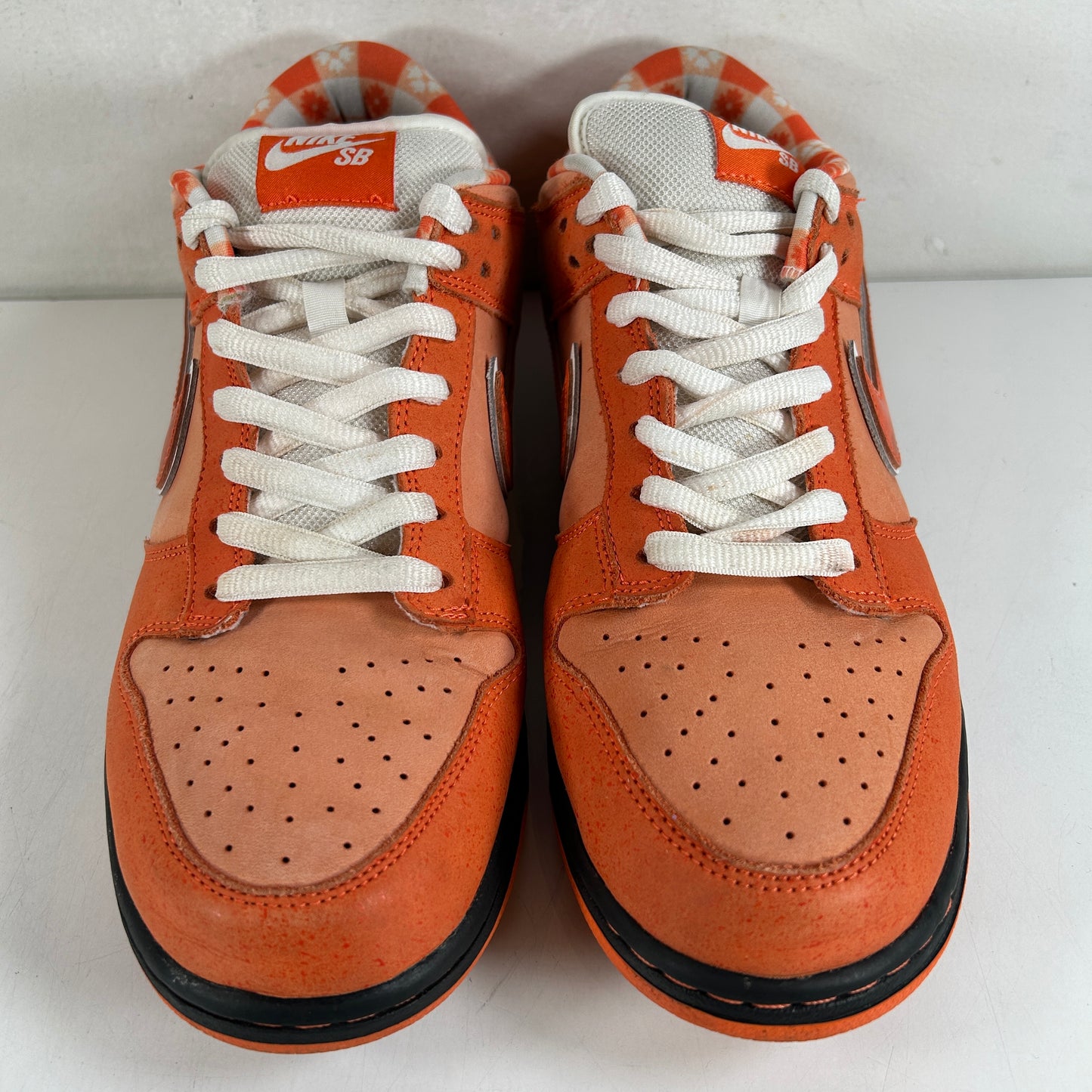 FD8776 800 Nike SB Dunk Low Concepts Orange Lobster [USED] - 9.5 M (Used) (Replace Box)