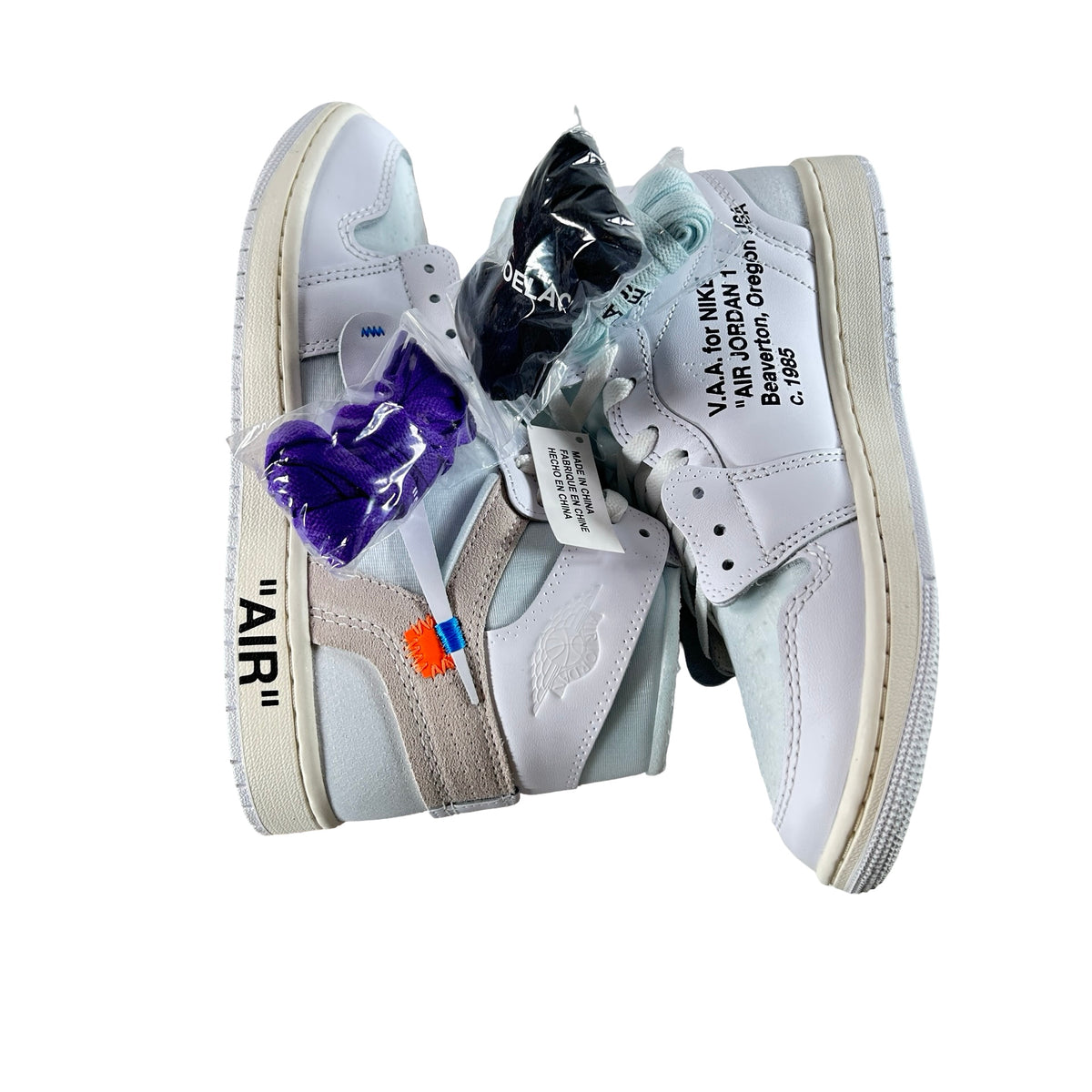 AA3834 100 Jordan 1 Retro High Virgil Abloh Archive Alaska [USED] - 8.5 M (Used)