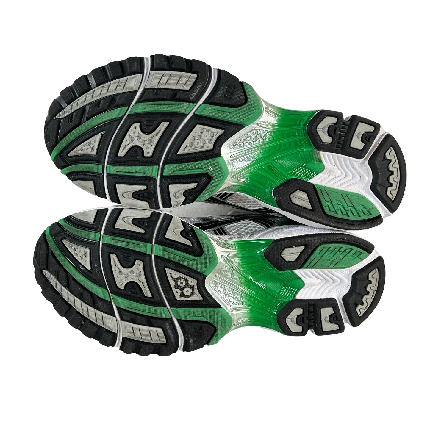 1201A019 110 ASICS Gel-Kayano 14 White Malachite Green [USED] - 8.5 M (Used3)