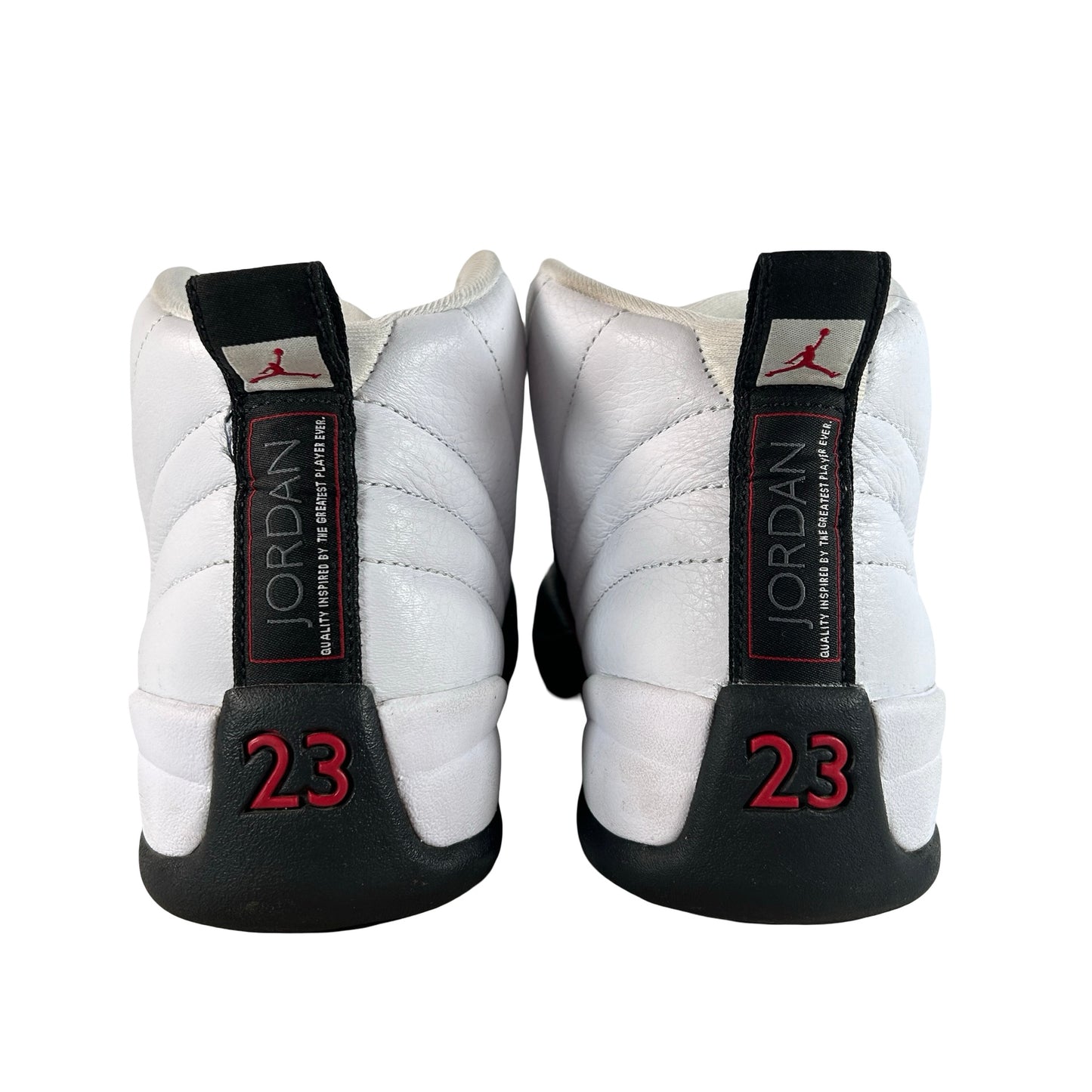 CT8013 162 Air Jordan 12 Red Taxi [USED] - 8.5 M (Used)