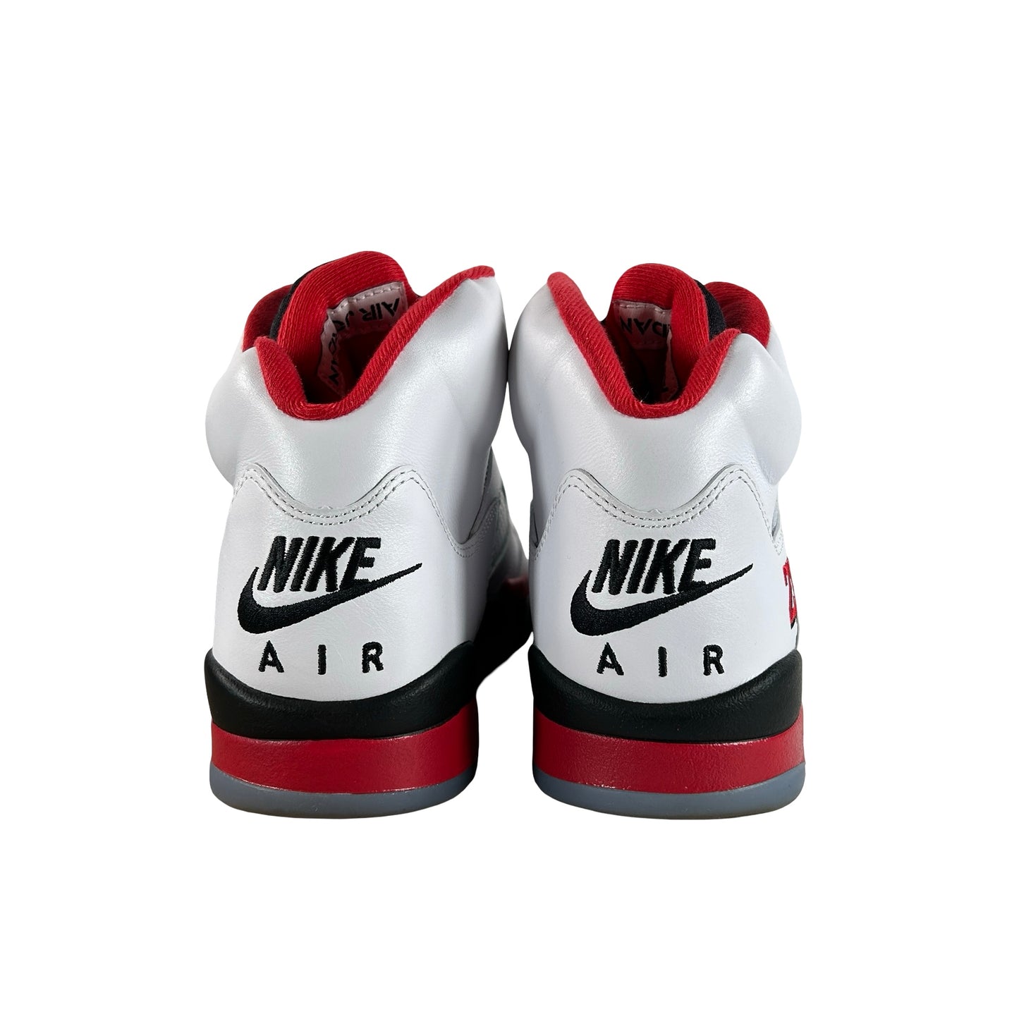 HQ7978 101 Jordan 5 Retro Fire Red Black Tongue (2025) [USED] - 8 M (Used2)