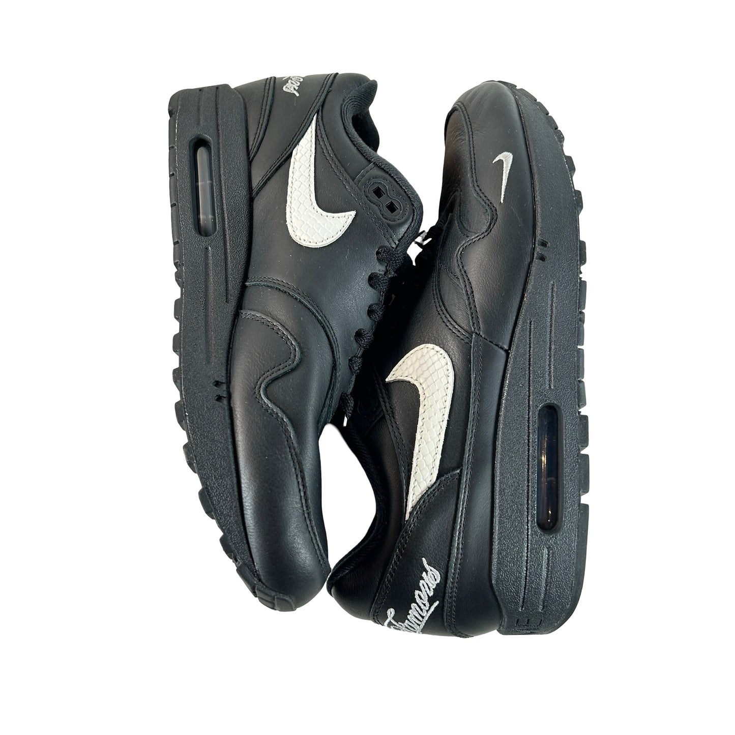 HF8813 001 Nike Air Max 1 '87 SP Supreme Black White [USED] - 8.5 M (Used2)