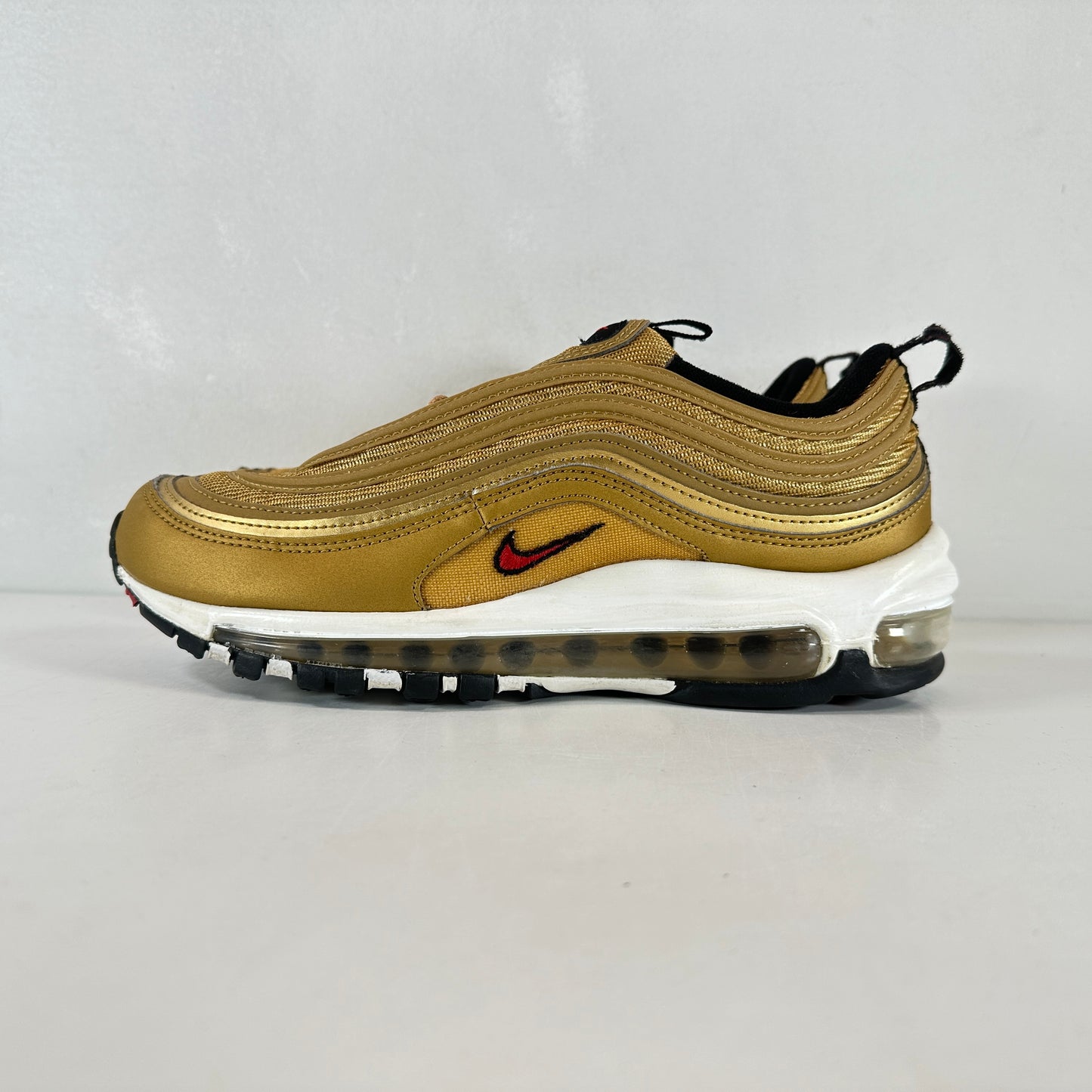 DQ9131 700 Nike Air Max 97 OG Golden Bullet (2023) (Women's) [USED] - 8 W (Used)